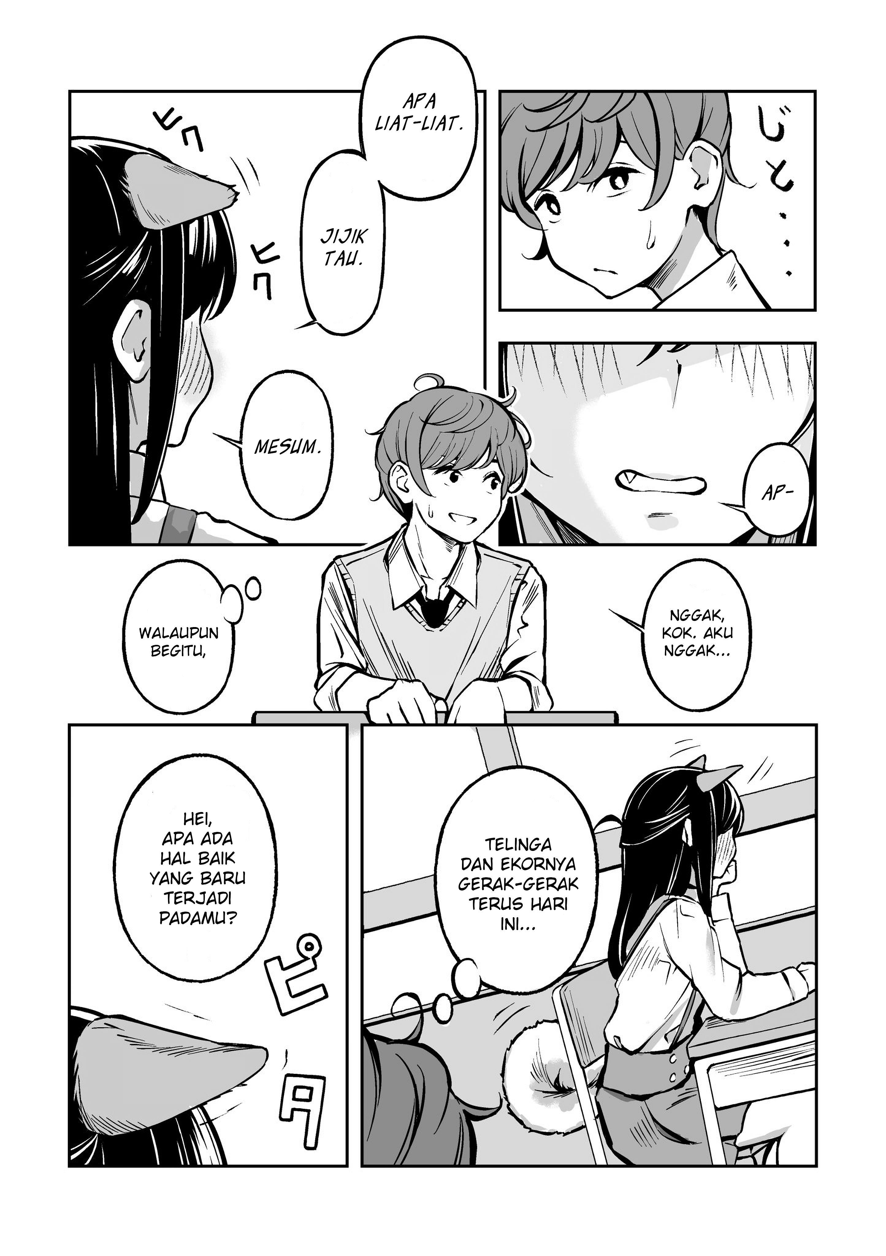 Dog-Eared Tsundere Classmate Story Chapter 1 - halaman 3