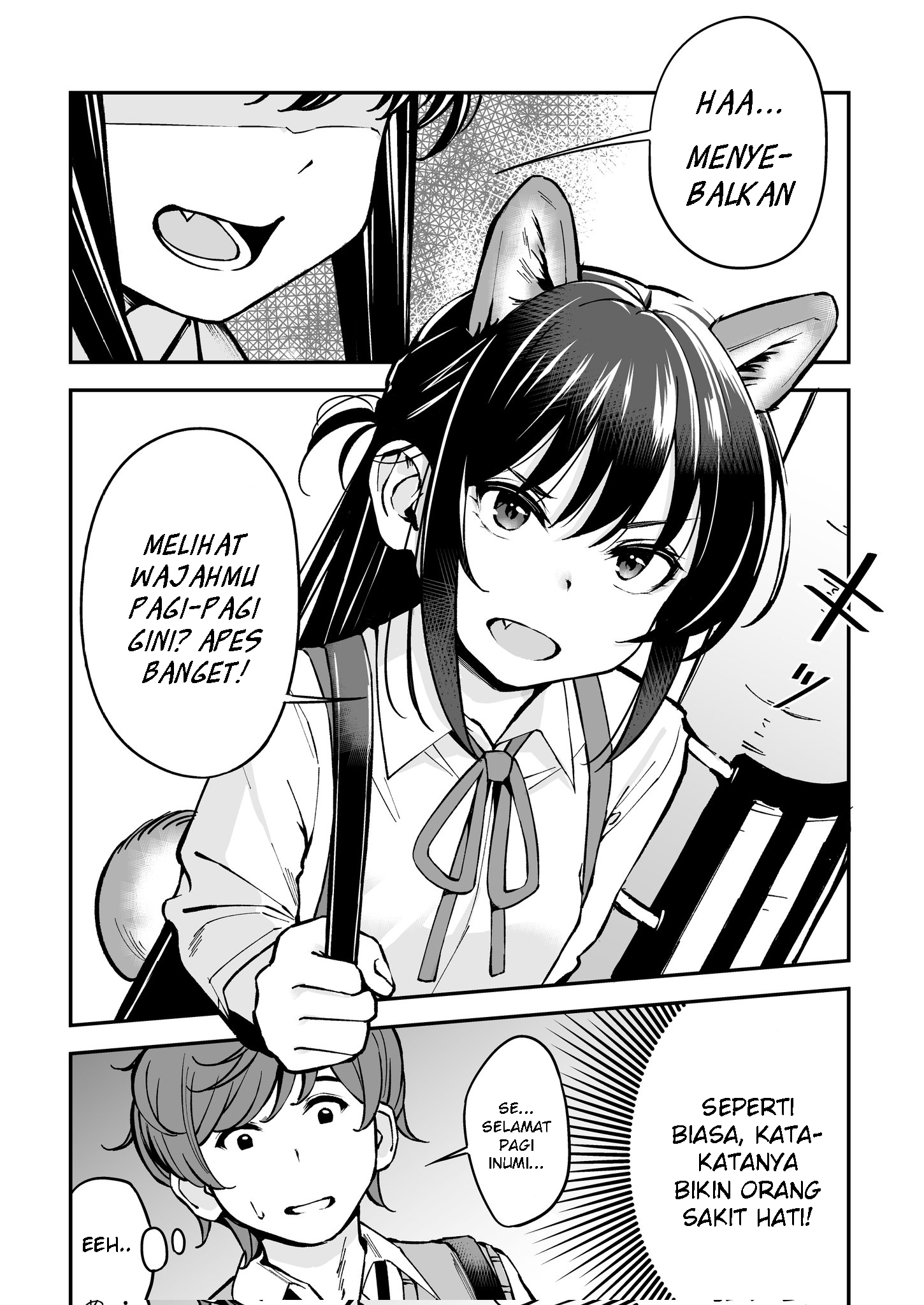 Dog-Eared Tsundere Classmate Story Chapter 2 - halaman 2