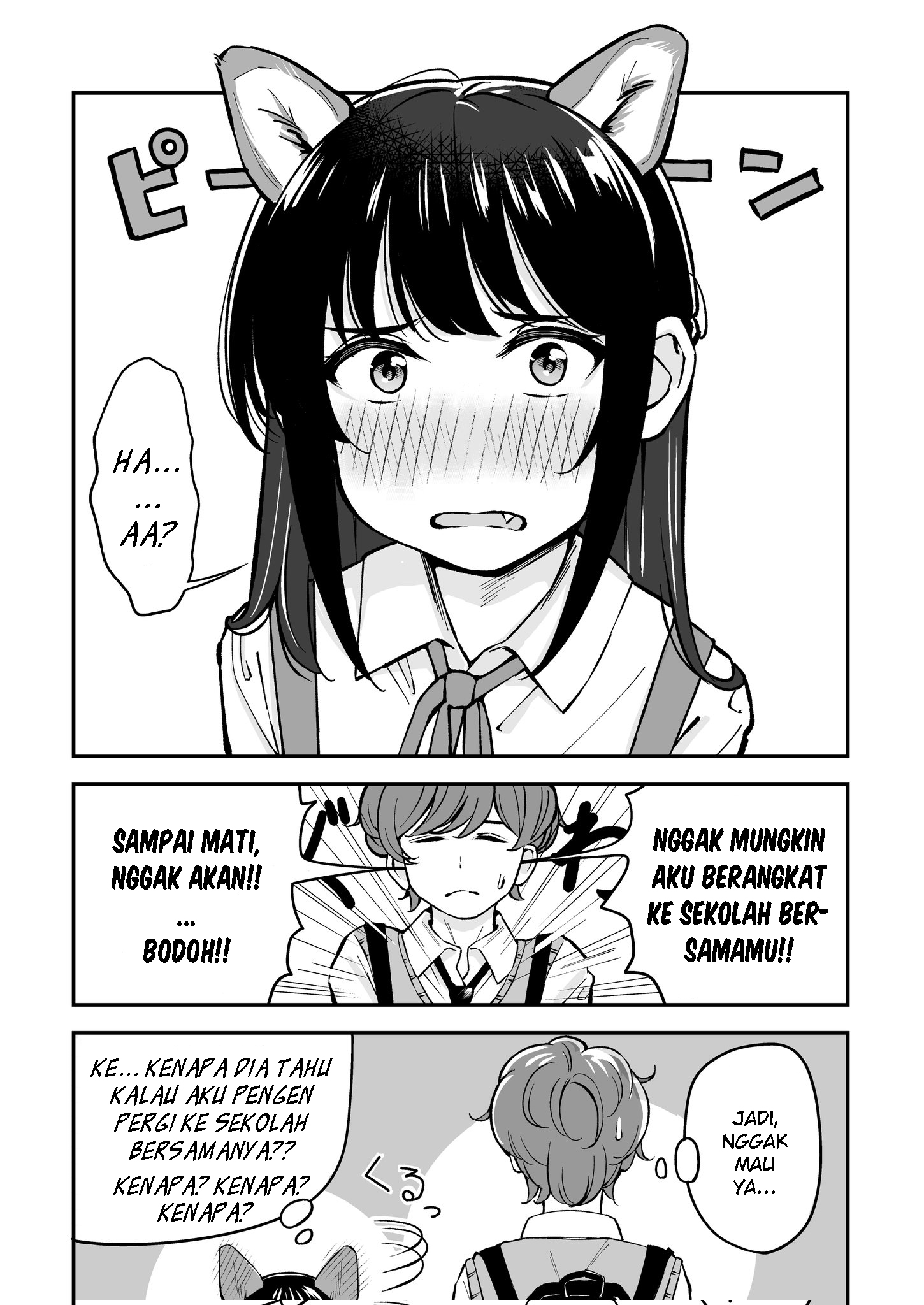 Dog-Eared Tsundere Classmate Story Chapter 2 - halaman 4