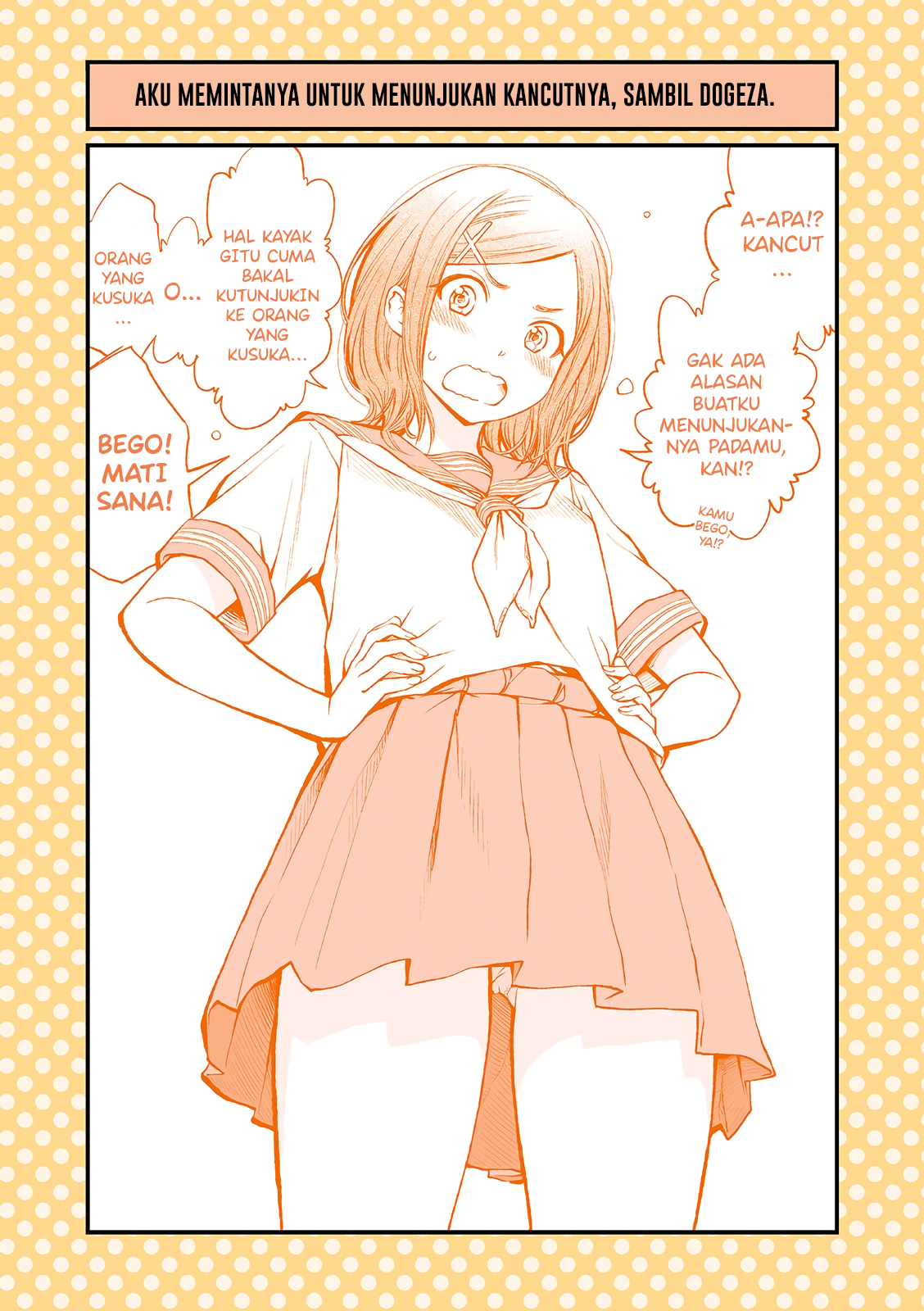 Dogeza de Tanondemita Chapter 3 - halaman 1