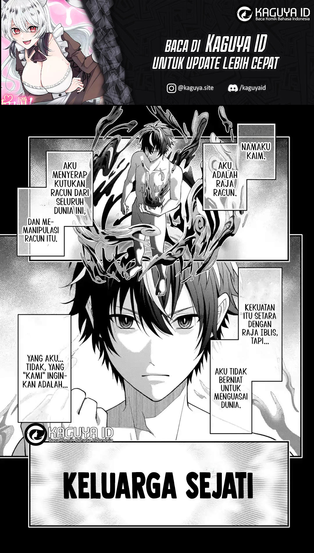 Doku no Ou: Saikyou no Chikara ni Kakusei shita Ore wa Biki-tachi wo Shitagae, Hatsujou Harem no Aruji to Naru Chapter 1.1 - halaman 1