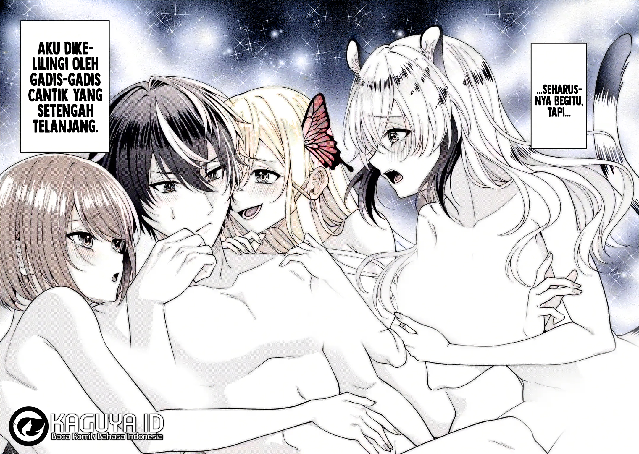 Doku no Ou: Saikyou no Chikara ni Kakusei shita Ore wa Biki-tachi wo Shitagae, Hatsujou Harem no Aruji to Naru Chapter 1.1 - halaman 2