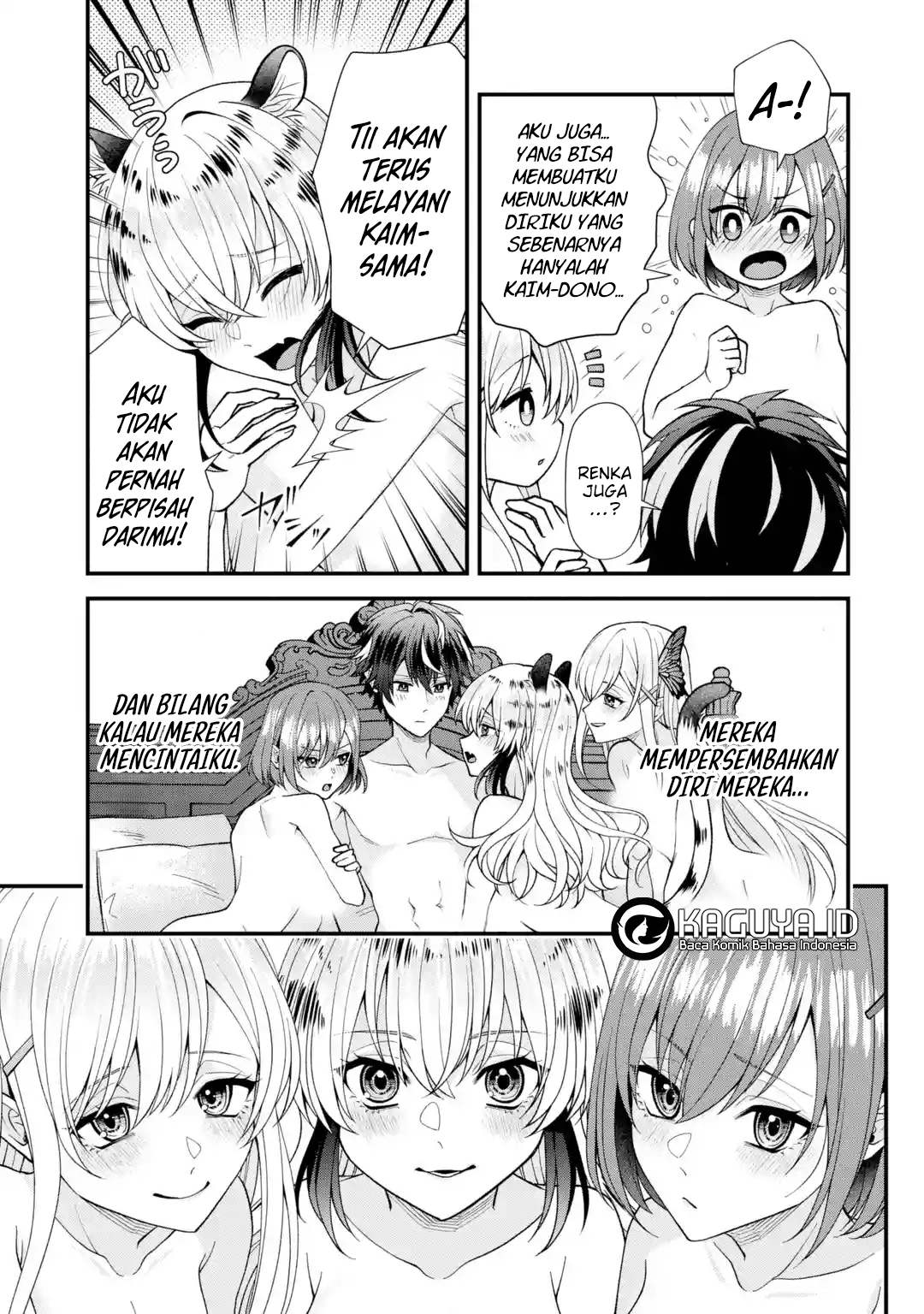 Doku no Ou: Saikyou no Chikara ni Kakusei shita Ore wa Biki-tachi wo Shitagae, Hatsujou Harem no Aruji to Naru Chapter 1.1 - halaman 6