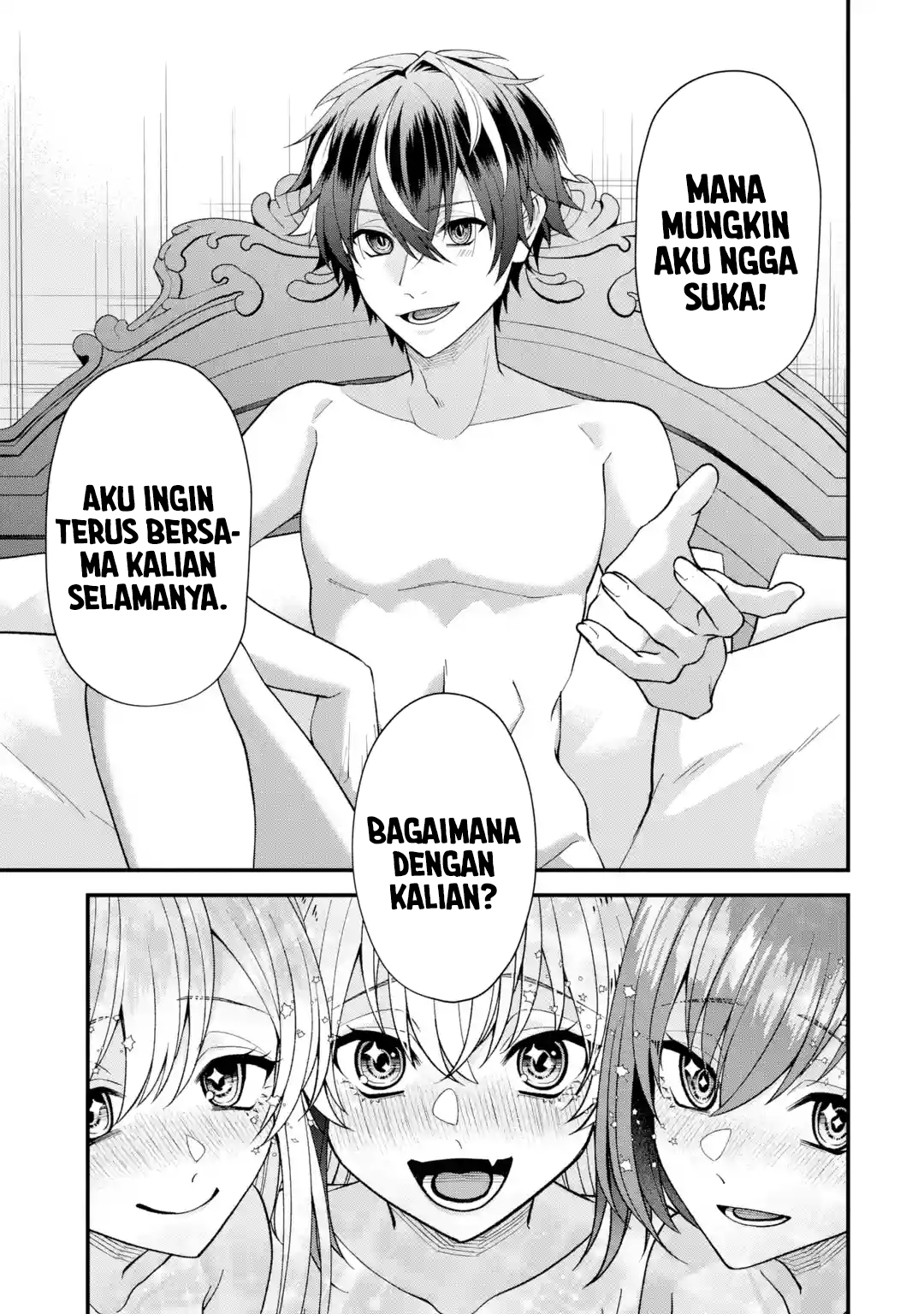 Doku no Ou: Saikyou no Chikara ni Kakusei shita Ore wa Biki-tachi wo Shitagae, Hatsujou Harem no Aruji to Naru Chapter 1.1 - halaman 8
