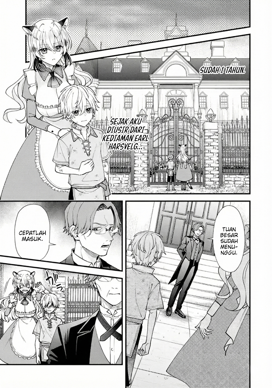 Doku no Ou: Saikyou no Chikara ni Kakusei shita Ore wa Biki-tachi wo Shitagae, Hatsujou Harem no Aruji to Naru Chapter 1.2 - halaman 22