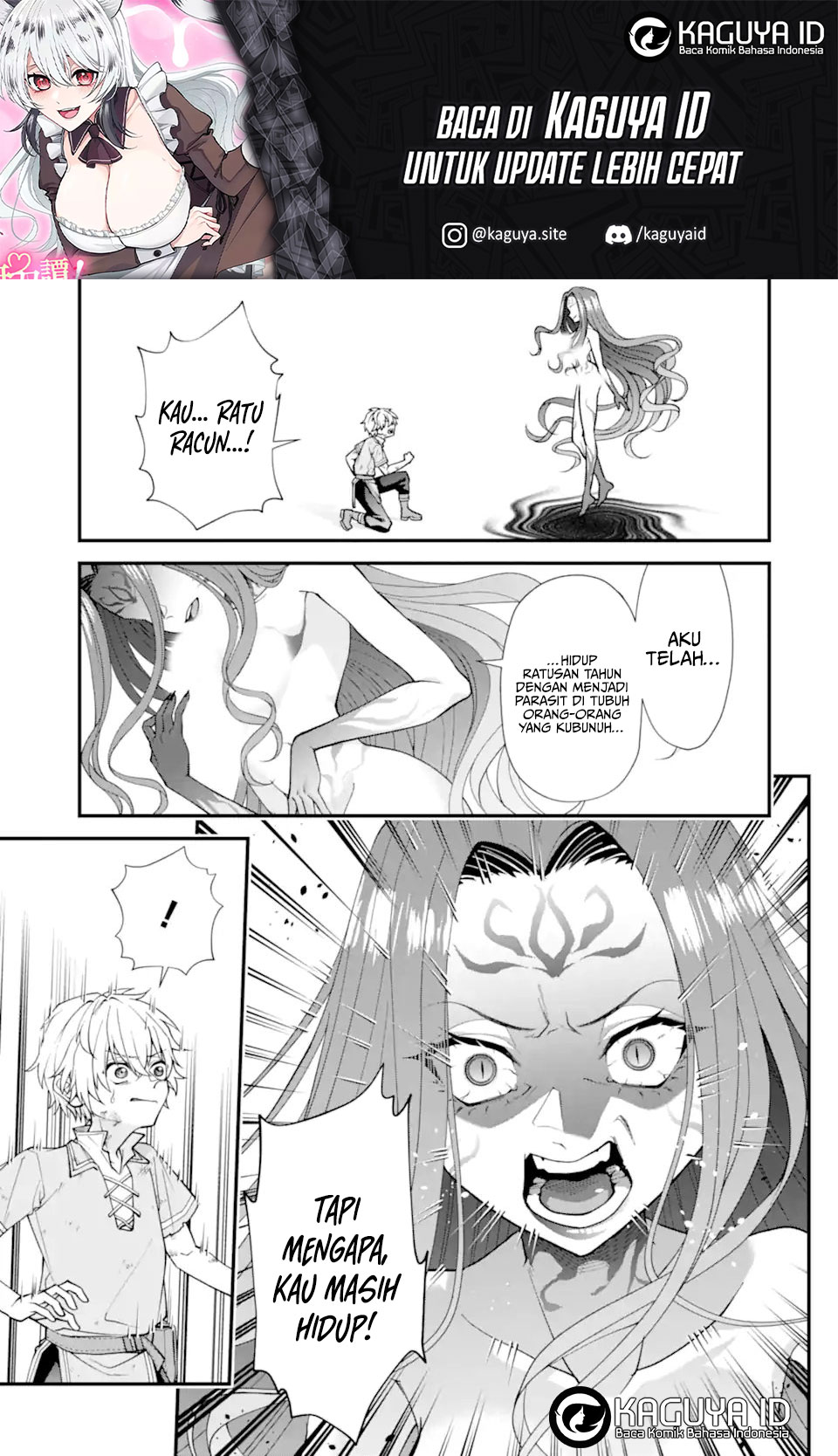 Doku no Ou: Saikyou no Chikara ni Kakusei shita Ore wa Biki-tachi wo Shitagae, Hatsujou Harem no Aruji to Naru Chapter 2.3 - halaman 1