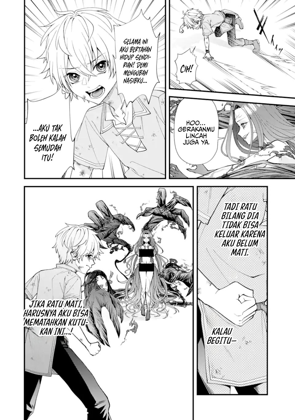 Doku no Ou: Saikyou no Chikara ni Kakusei shita Ore wa Biki-tachi wo Shitagae, Hatsujou Harem no Aruji to Naru Chapter 2.3 - halaman 4