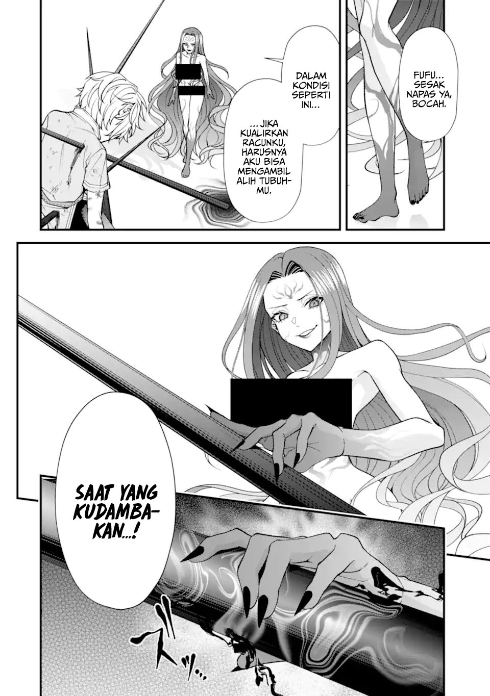 Doku no Ou: Saikyou no Chikara ni Kakusei shita Ore wa Biki-tachi wo Shitagae, Hatsujou Harem no Aruji to Naru Chapter 2.3 - halaman 8