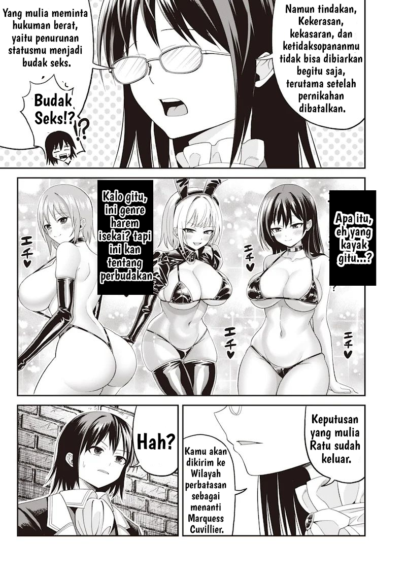 Dokushin Kizoku: Danjohi 1:99 Sekai no Akuyaku Reisoku Chapter 1 - halaman 30