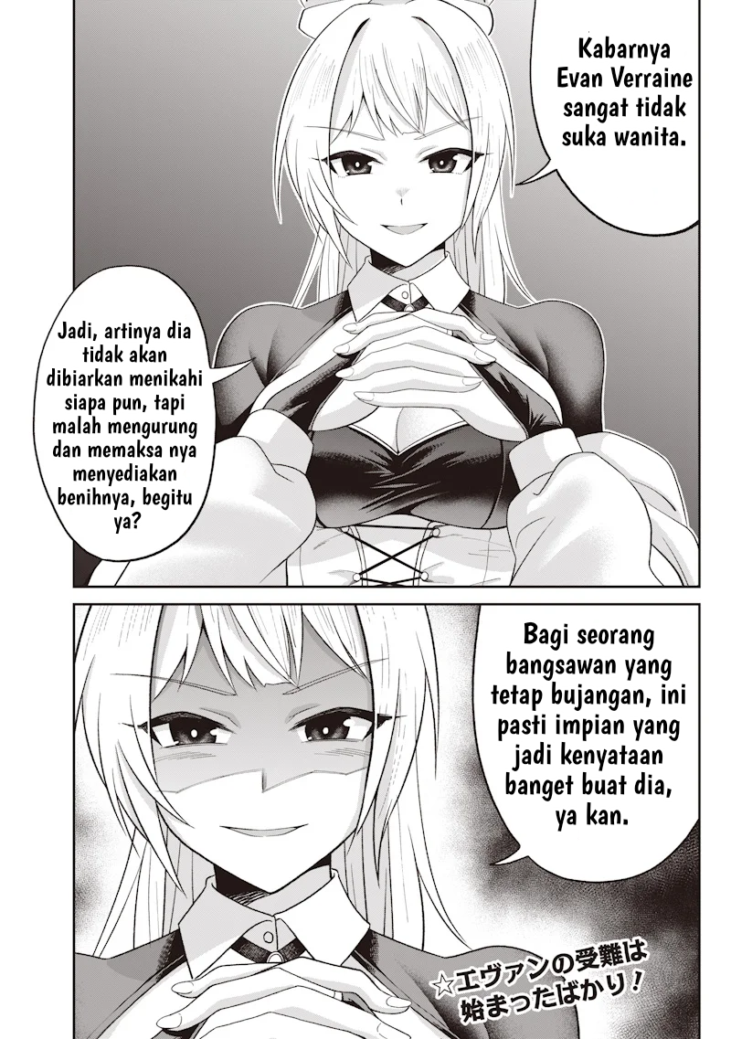 Dokushin Kizoku: Danjohi 1:99 Sekai no Akuyaku Reisoku Chapter 1 - halaman 47