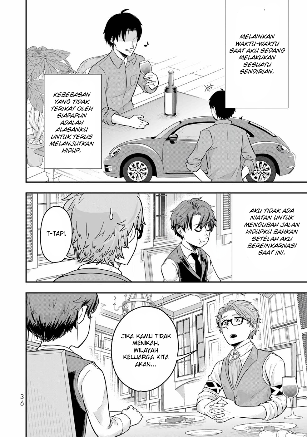 Dokushin Kizoku wa Isekai wo Ouka suru: Kekkon shinai Otoko no Yuuga na Ohitorisama Life Chapter 1 - halaman 37