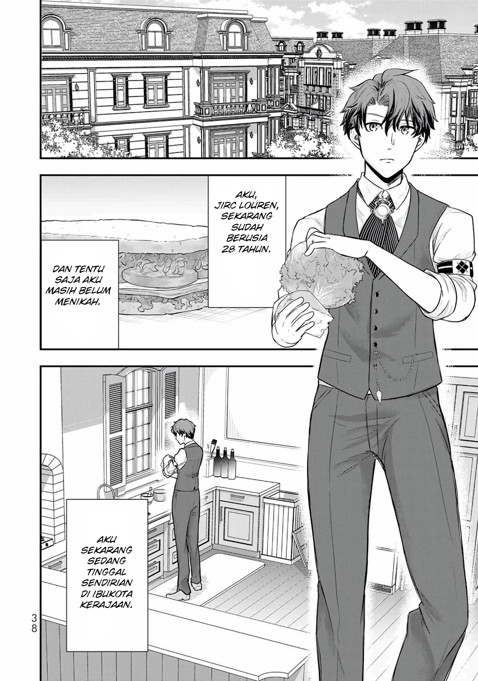 Dokushin Kizoku wa Isekai wo Ouka suru: Kekkon shinai Otoko no Yuuga na Ohitorisama Life Chapter 1 - halaman 39