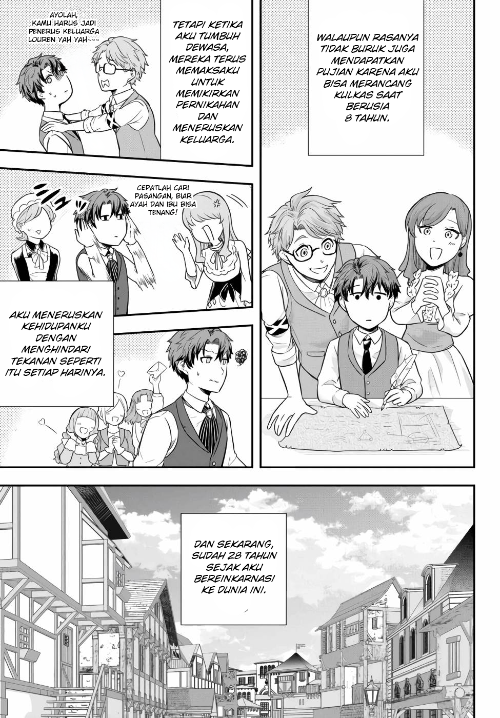 Dokushin Kizoku wa Isekai wo Ouka suru: Kekkon shinai Otoko no Yuuga na Ohitorisama Life Chapter 2 - halaman 6