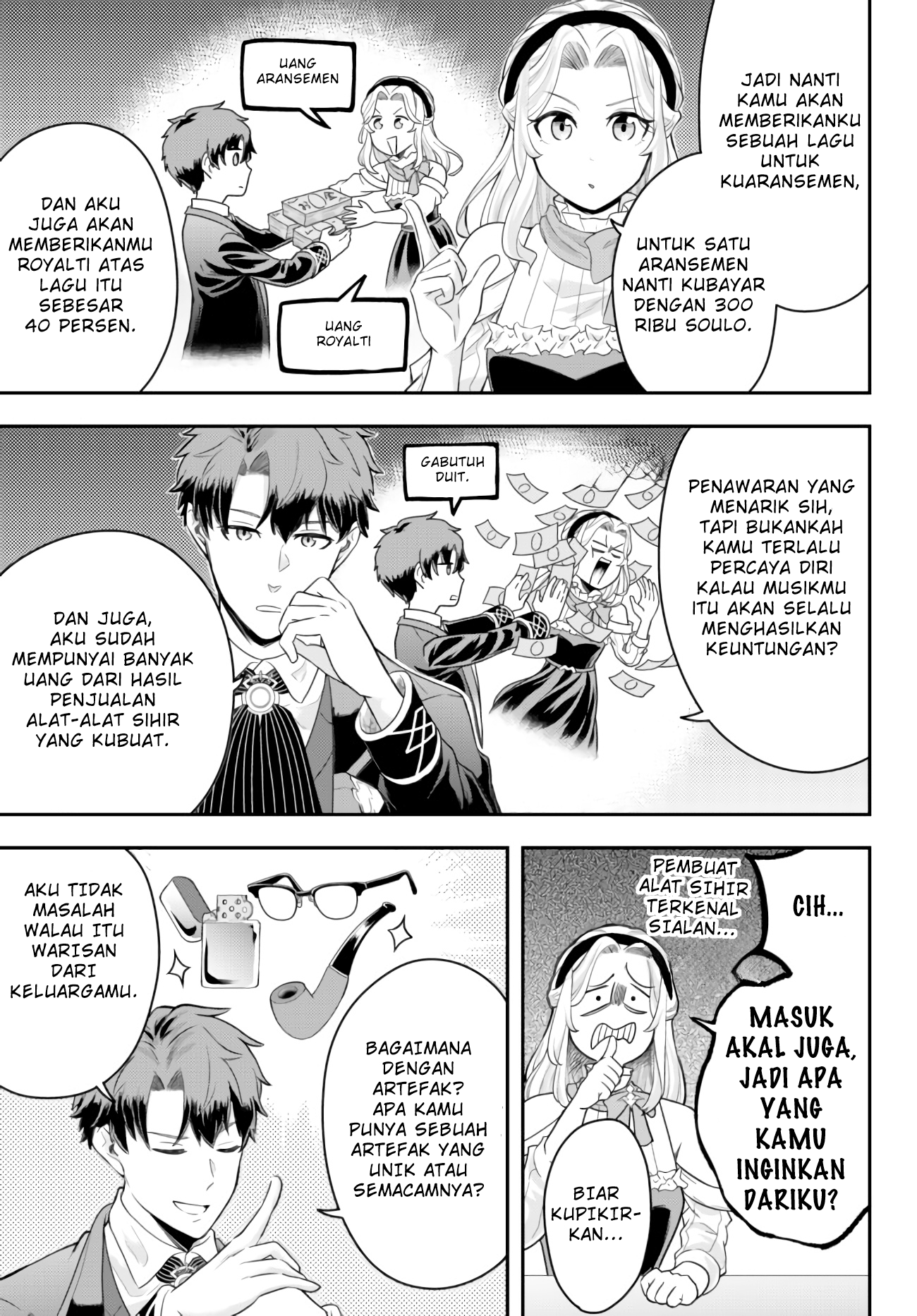 Dokushin Kizoku wa Isekai wo Ouka suru: Kekkon shinai Otoko no Yuuga na Ohitorisama Life Chapter 7 - halaman 22