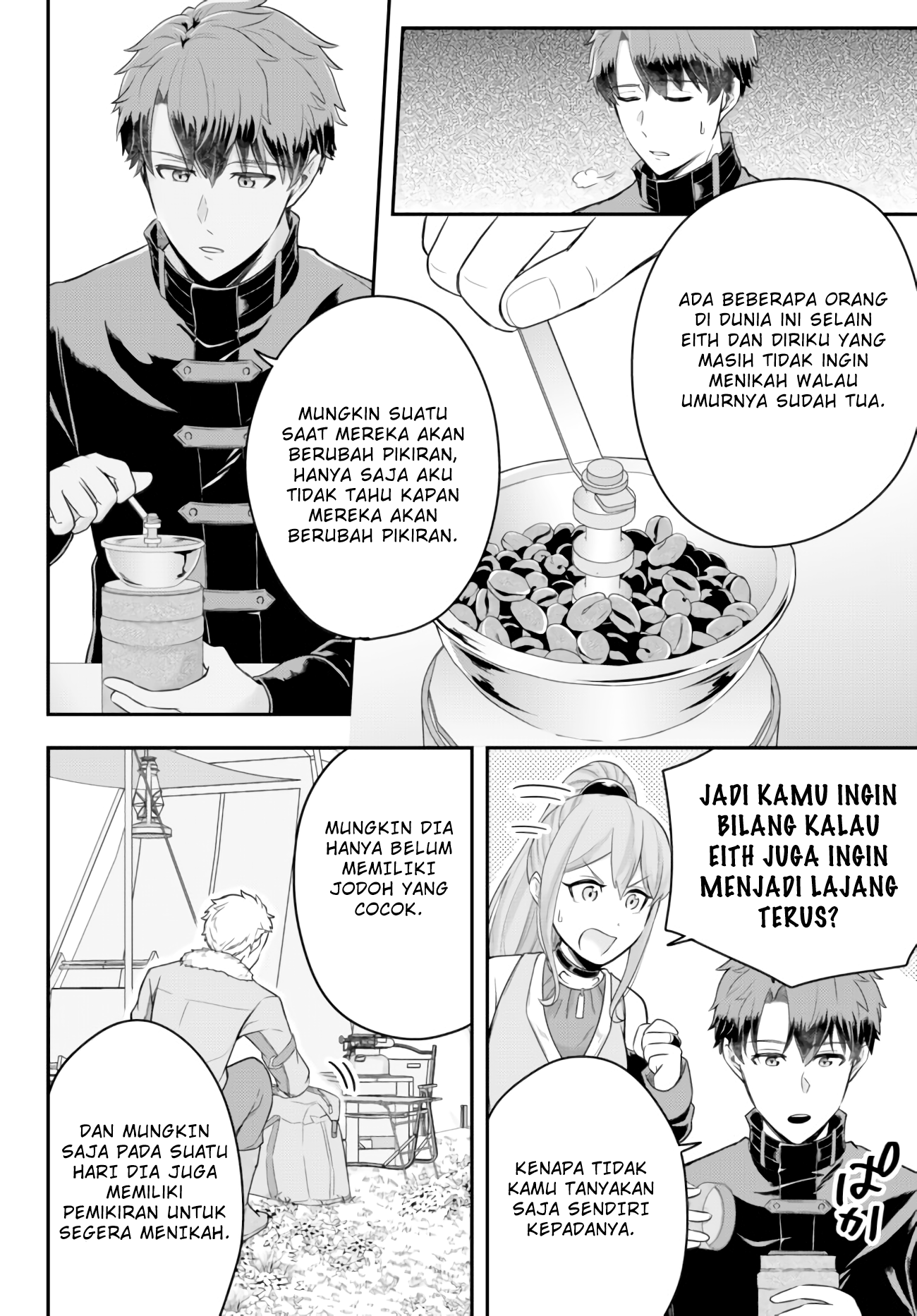 Dokushin Kizoku wa Isekai wo Ouka suru: Kekkon shinai Otoko no Yuuga na Ohitorisama Life Chapter 9 - halaman 5