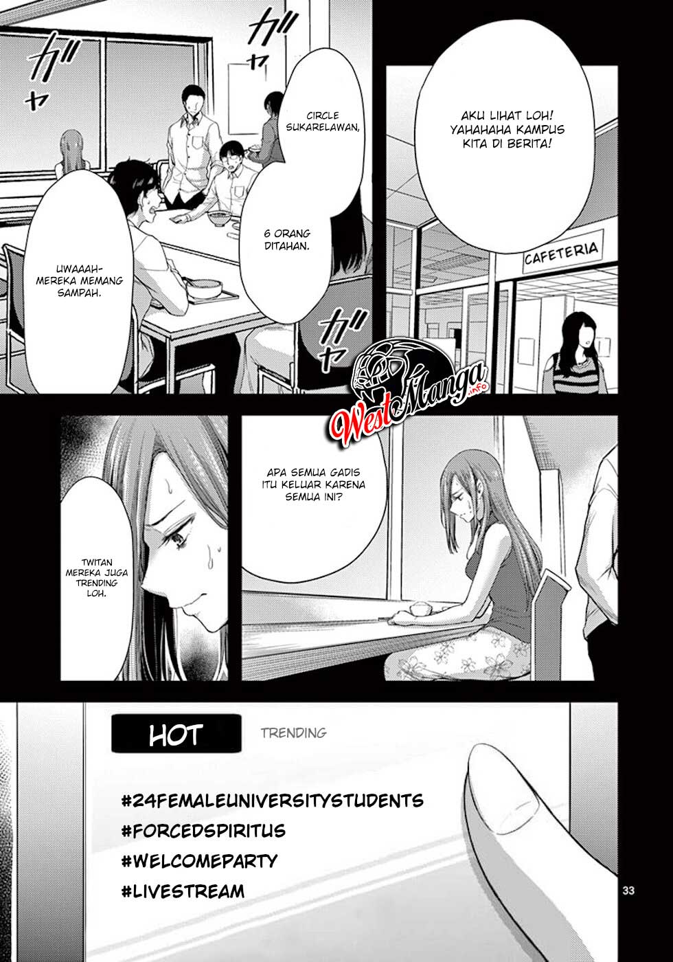 Dokuzakura Chapter 7 - halaman 36