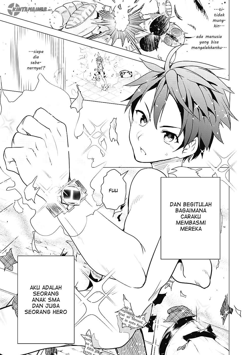 Dokyuu Hentai HxEros Chapter 1 - halaman 34