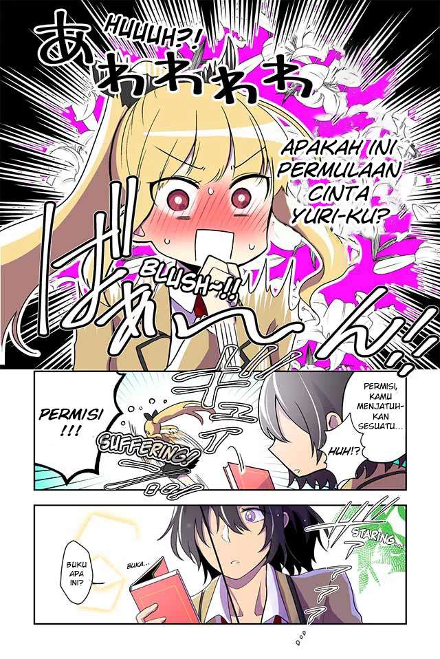 Dokyuusei no Oshi Sakka ni Yuri Mousou ga Bareta Kekka Chapter 1 - halaman 2