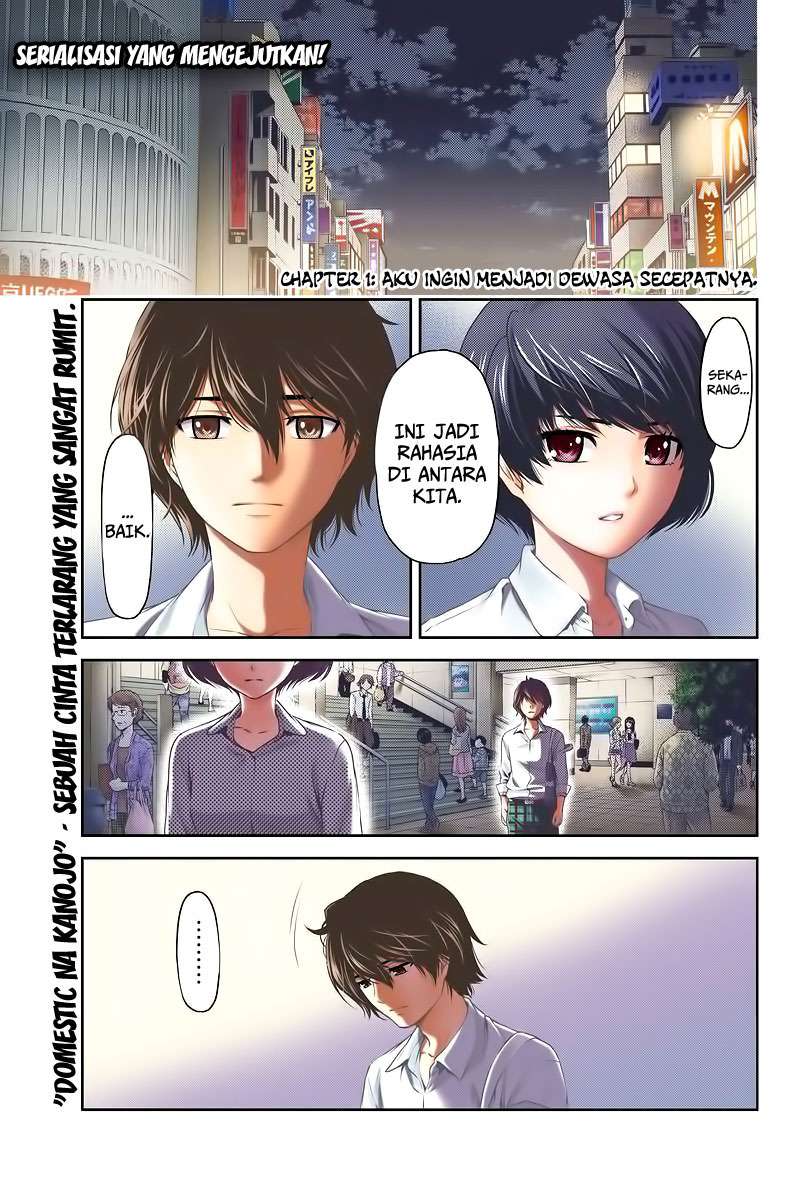 Domestic na Kanojo Chapter 1 - halaman 4