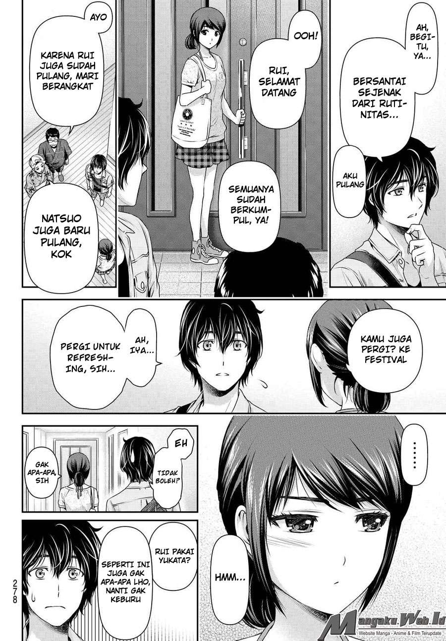 Domestic na Kanojo Chapter 101 - halaman 8