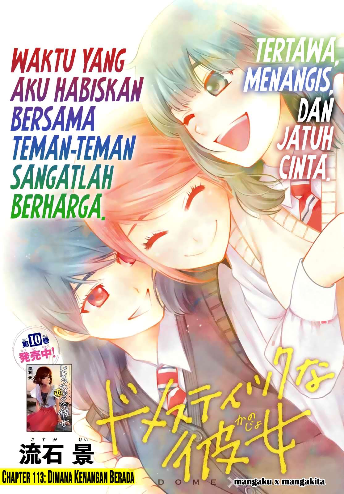 Domestic na Kanojo Chapter 113 - halaman 2
