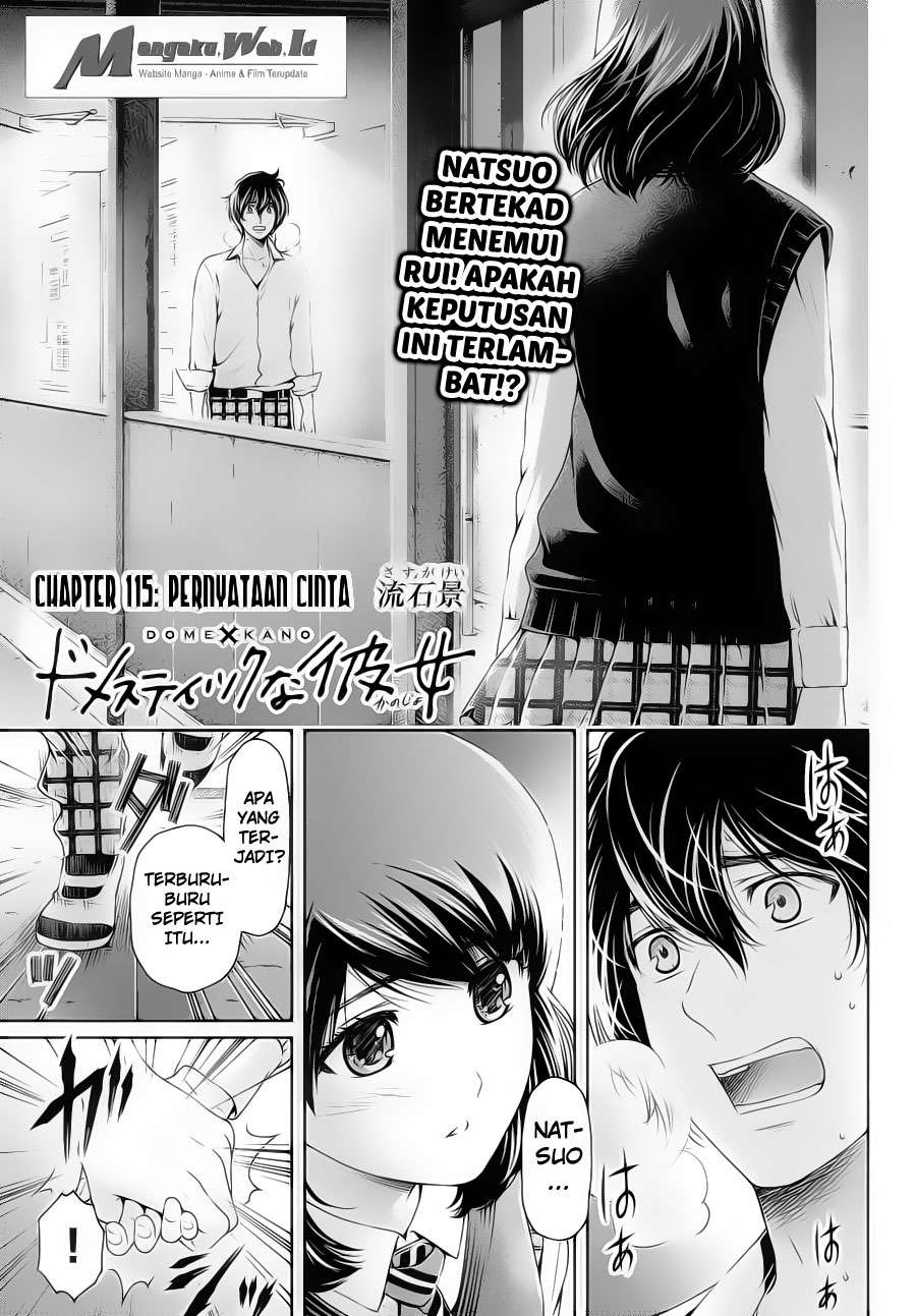 Domestic na Kanojo Chapter 115 - halaman 2