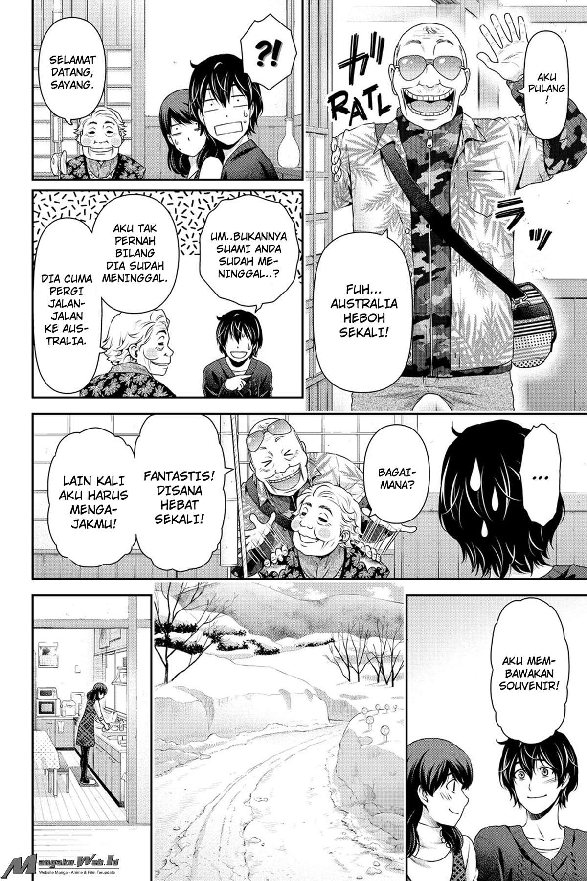 Domestic na Kanojo Chapter 126 - halaman 17