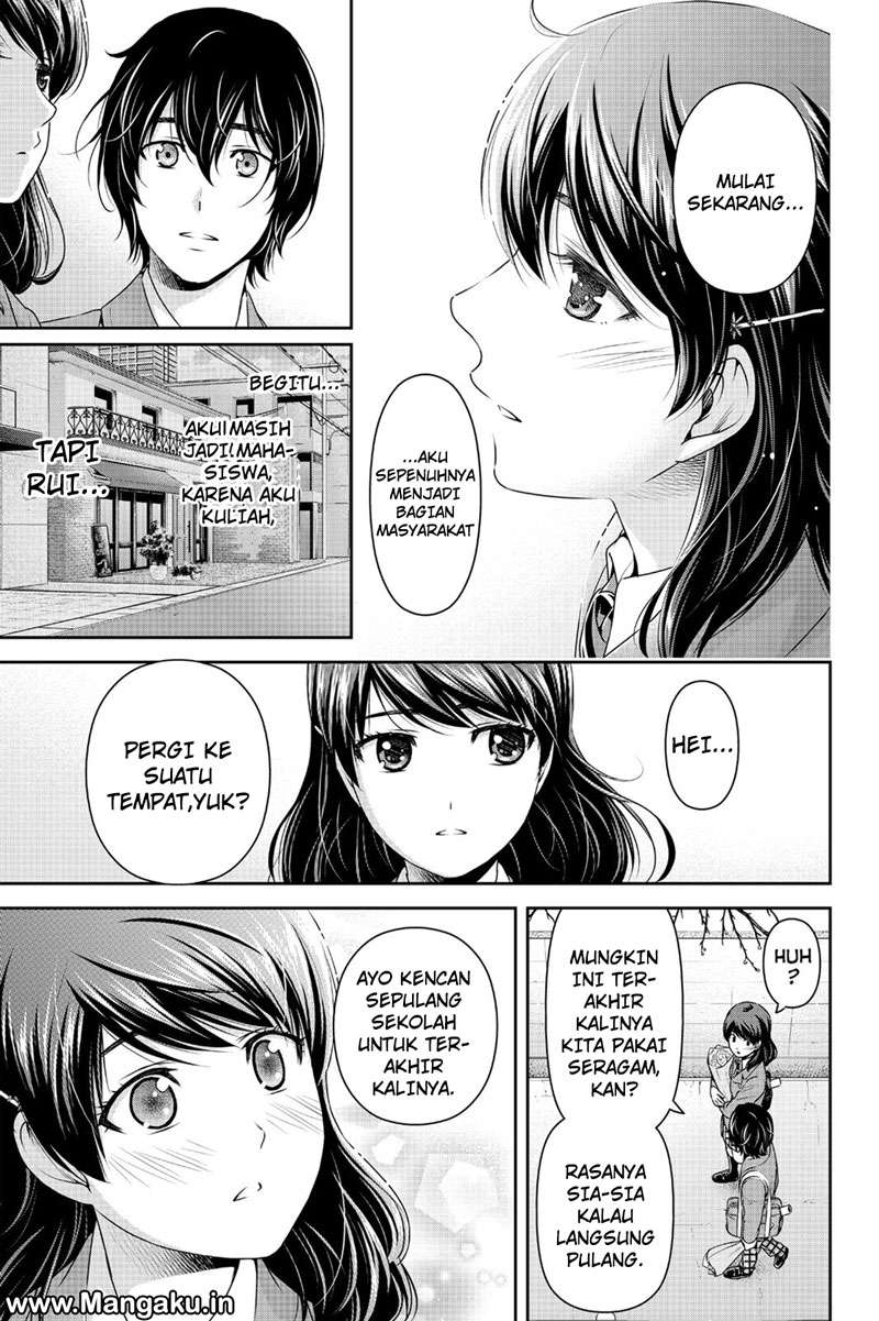 Domestic na Kanojo Chapter 137 - halaman 10