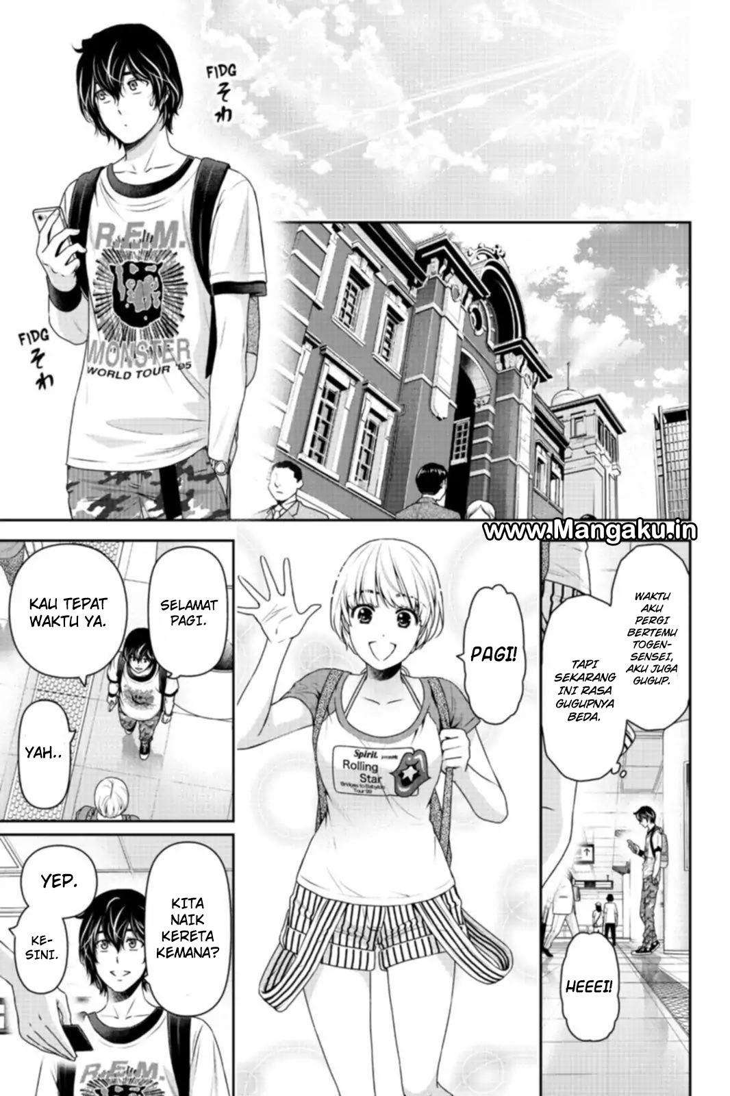 Domestic na Kanojo Chapter 159 - halaman 18