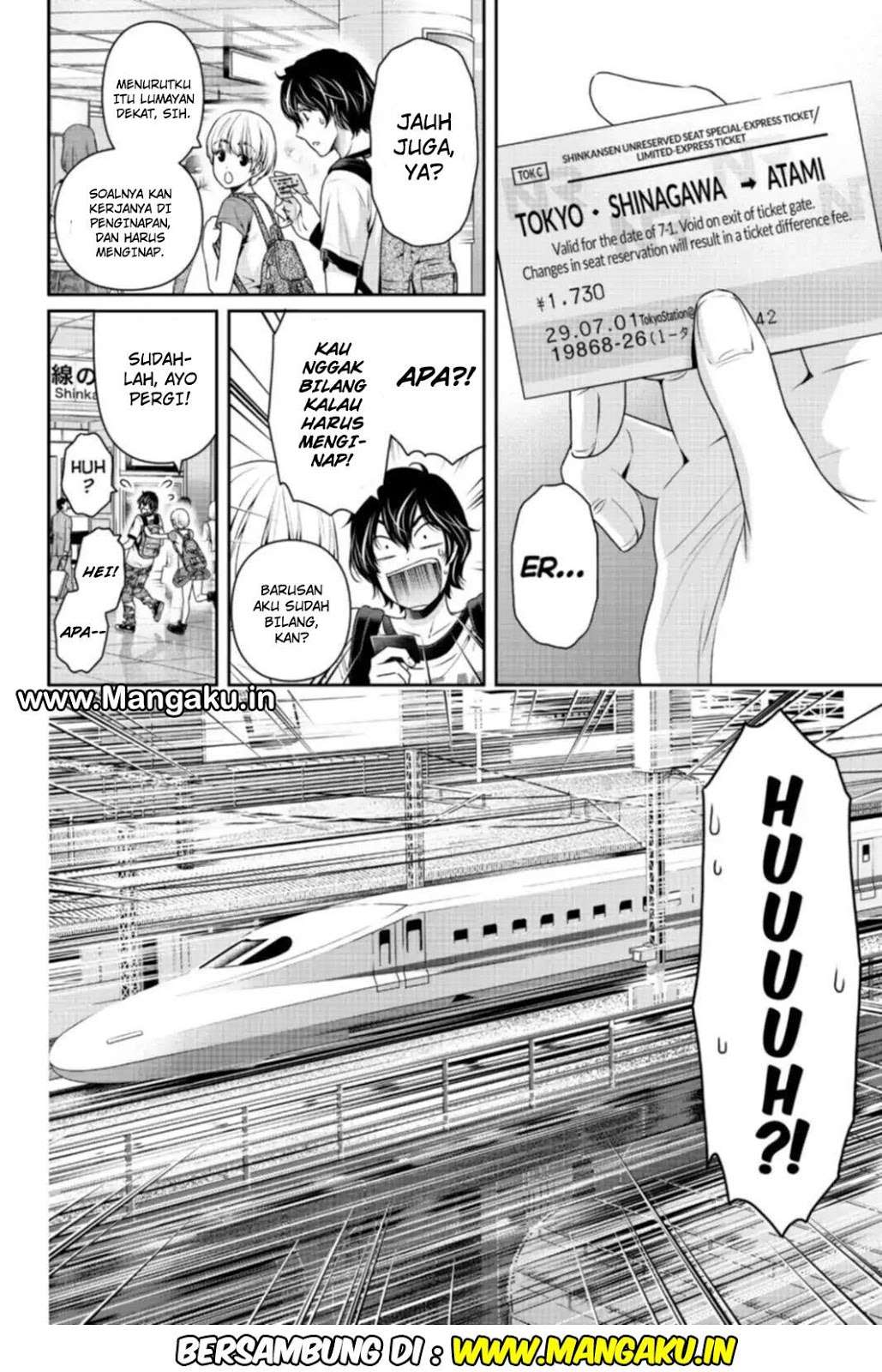 Domestic na Kanojo Chapter 159 - halaman 19