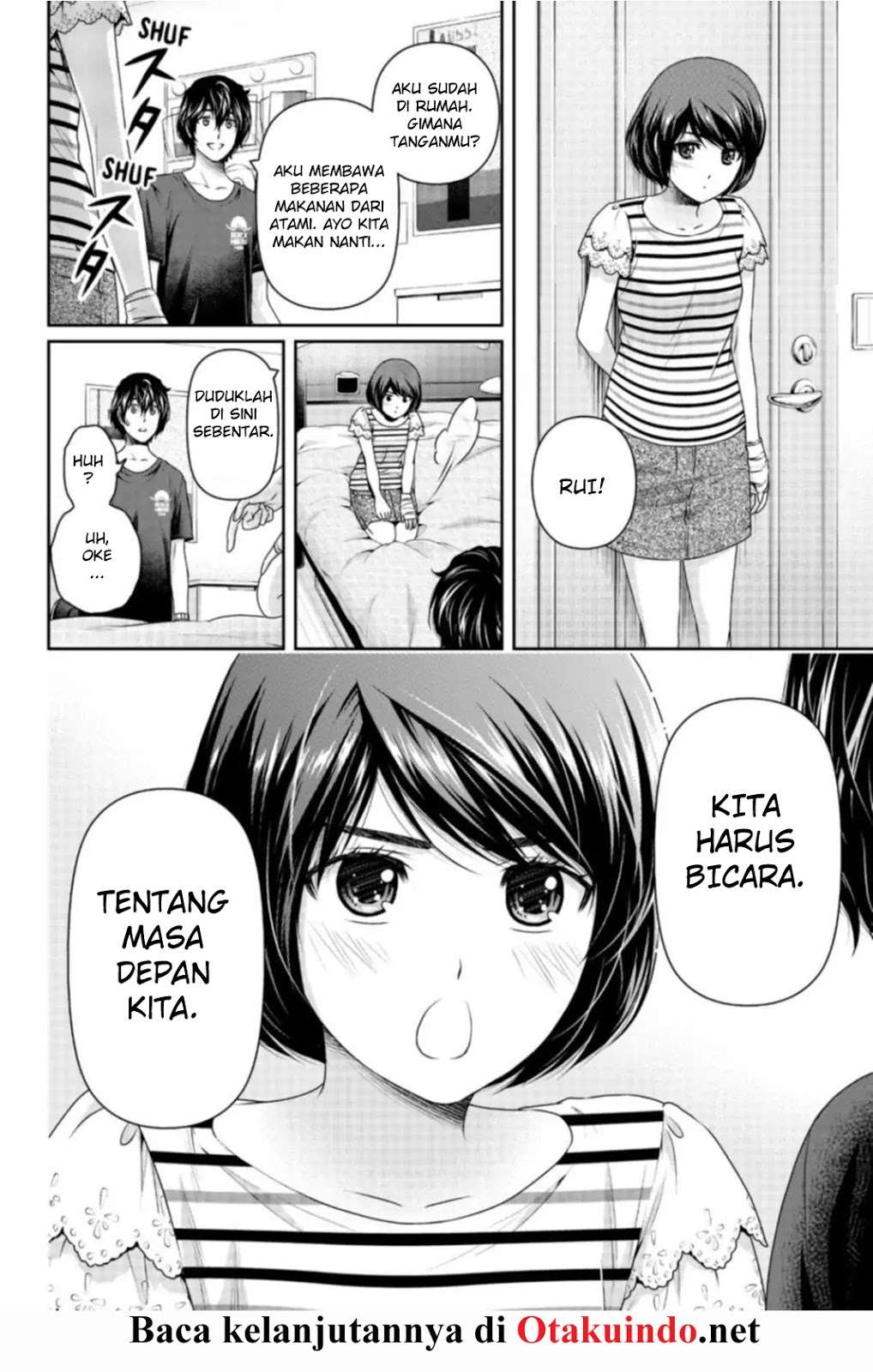 Domestic na Kanojo Chapter 161 - halaman 18