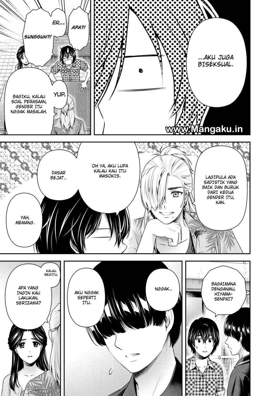 Domestic na Kanojo Chapter 166 - halaman 8