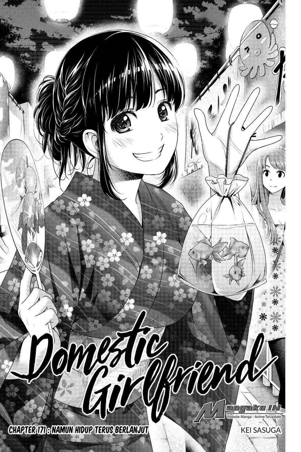 Domestic na Kanojo Chapter 171 - halaman 2