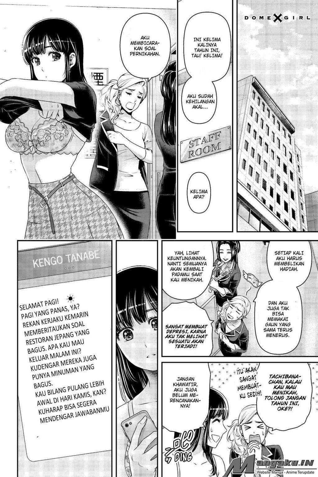 Domestic na Kanojo Chapter 173 - halaman 2