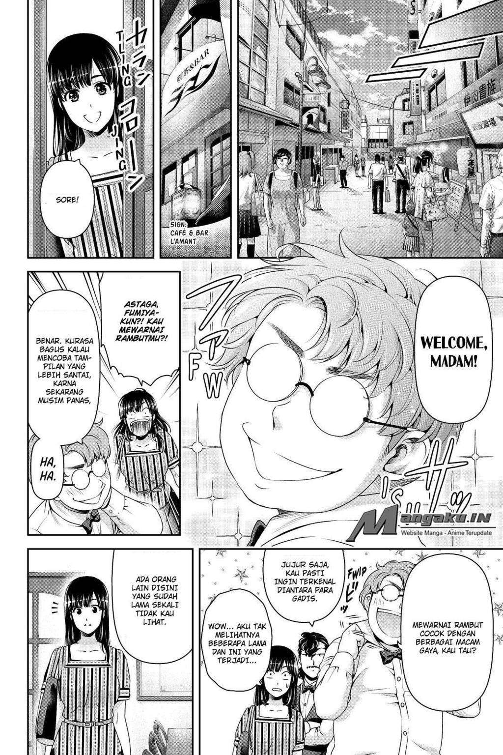 Domestic na Kanojo Chapter 173 - halaman 8