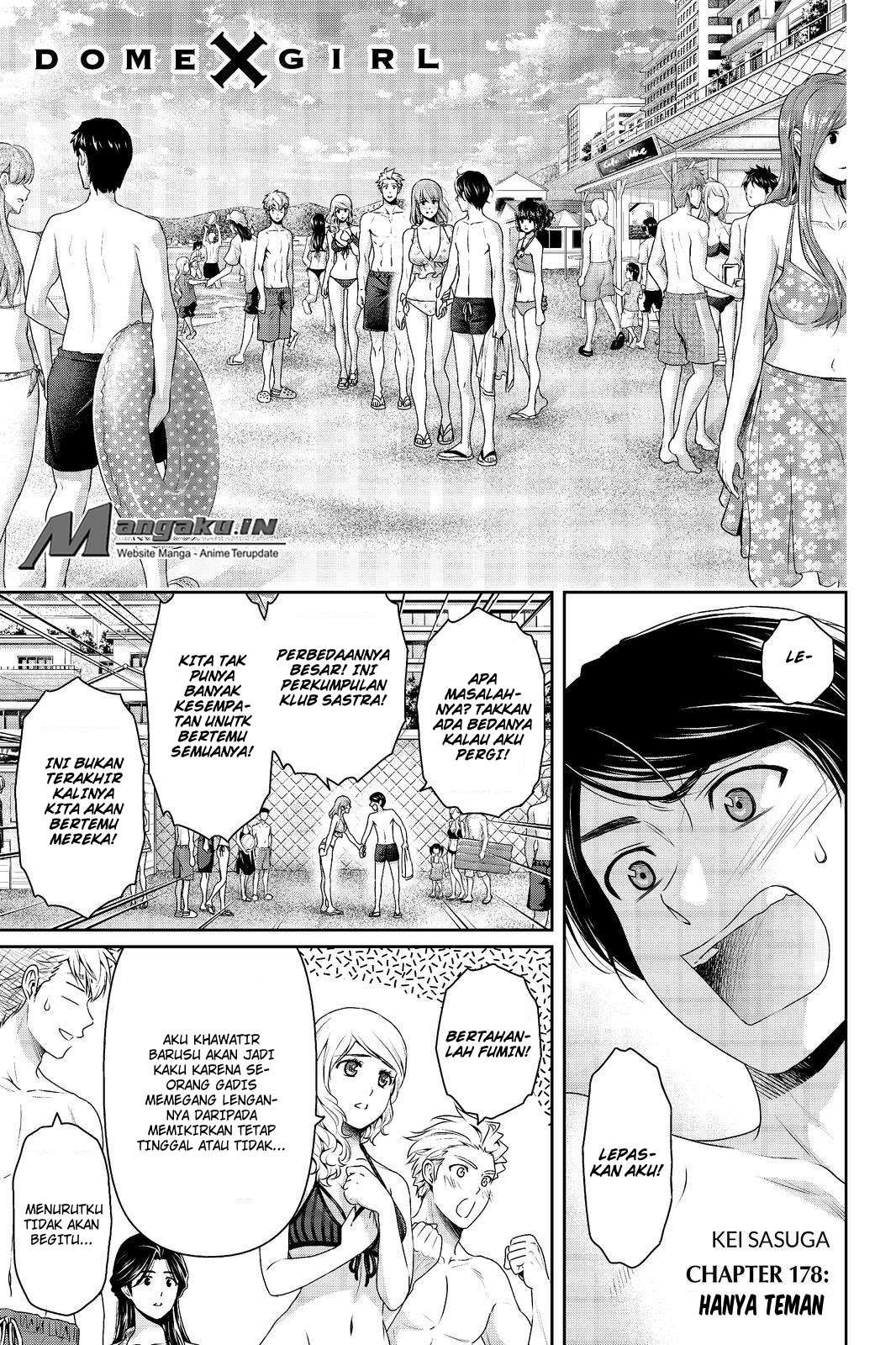 Domestic na Kanojo Chapter 178 - halaman 2
