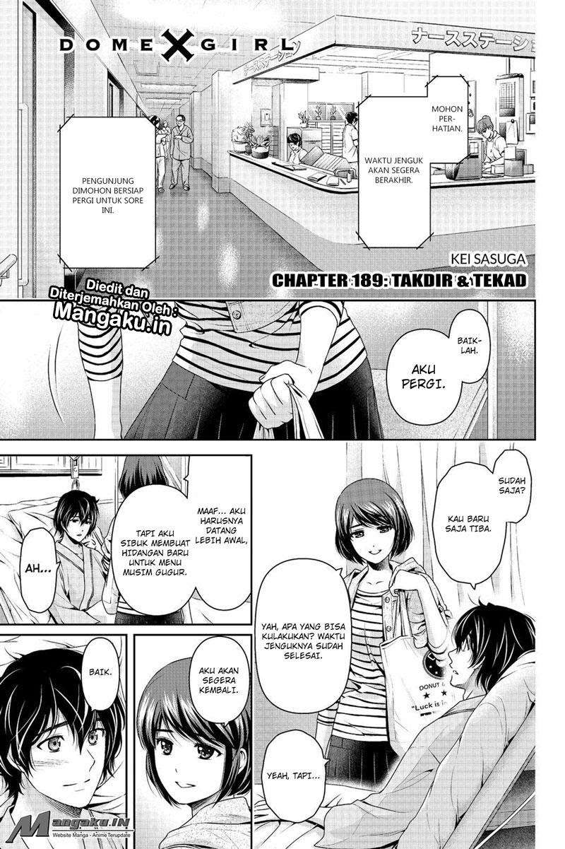 Domestic na Kanojo Chapter 189 - halaman 2