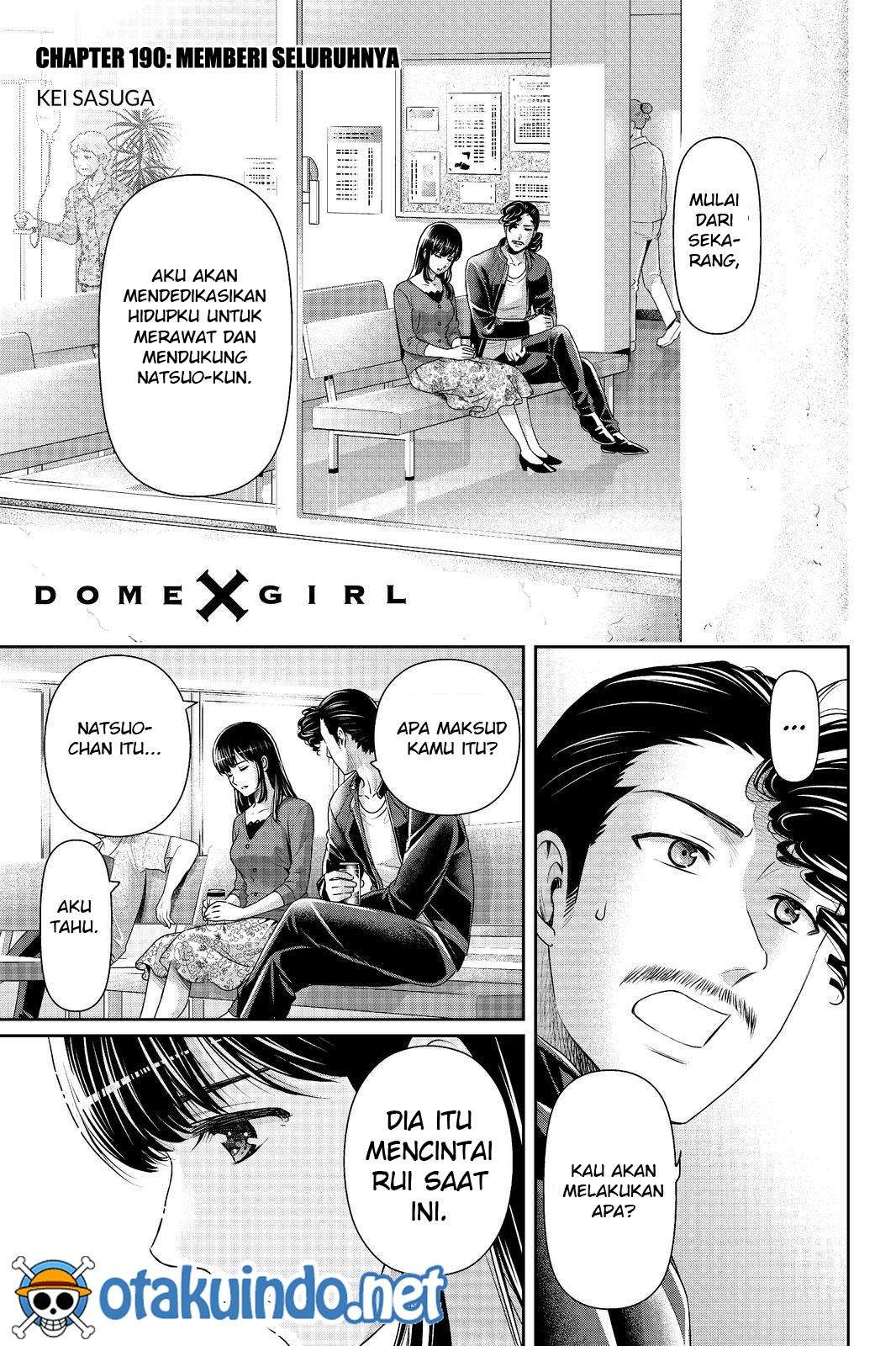 Domestic na Kanojo Chapter 190 - halaman 2