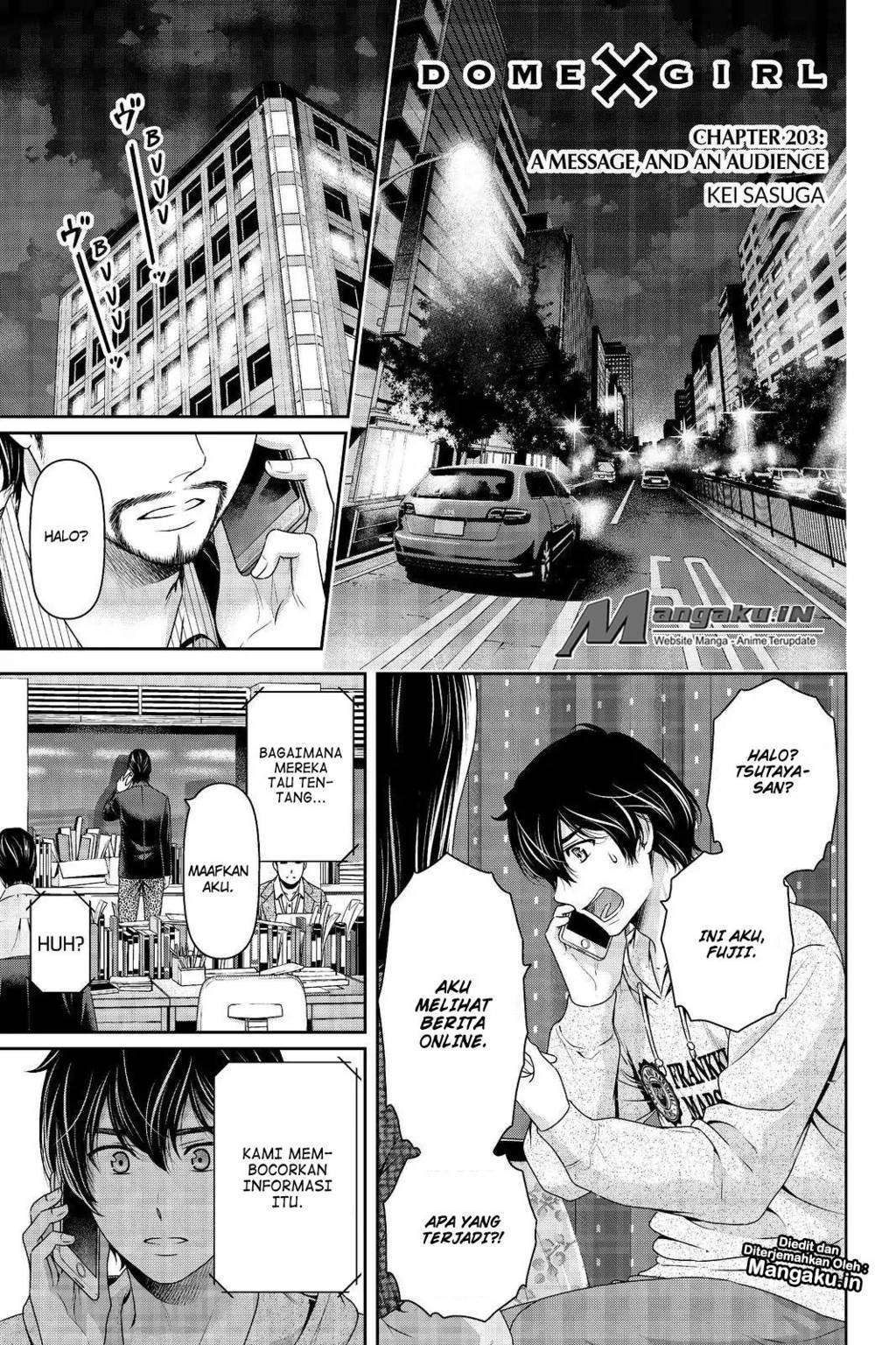 Domestic na Kanojo Chapter 203 - halaman 2