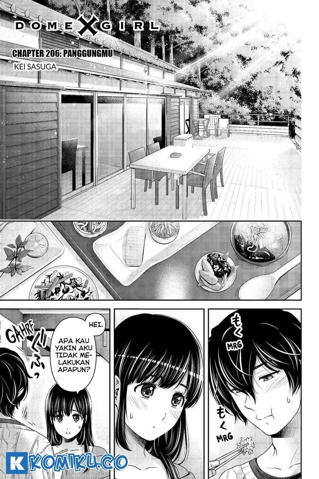 Domestic na Kanojo Chapter 206 - halaman 2