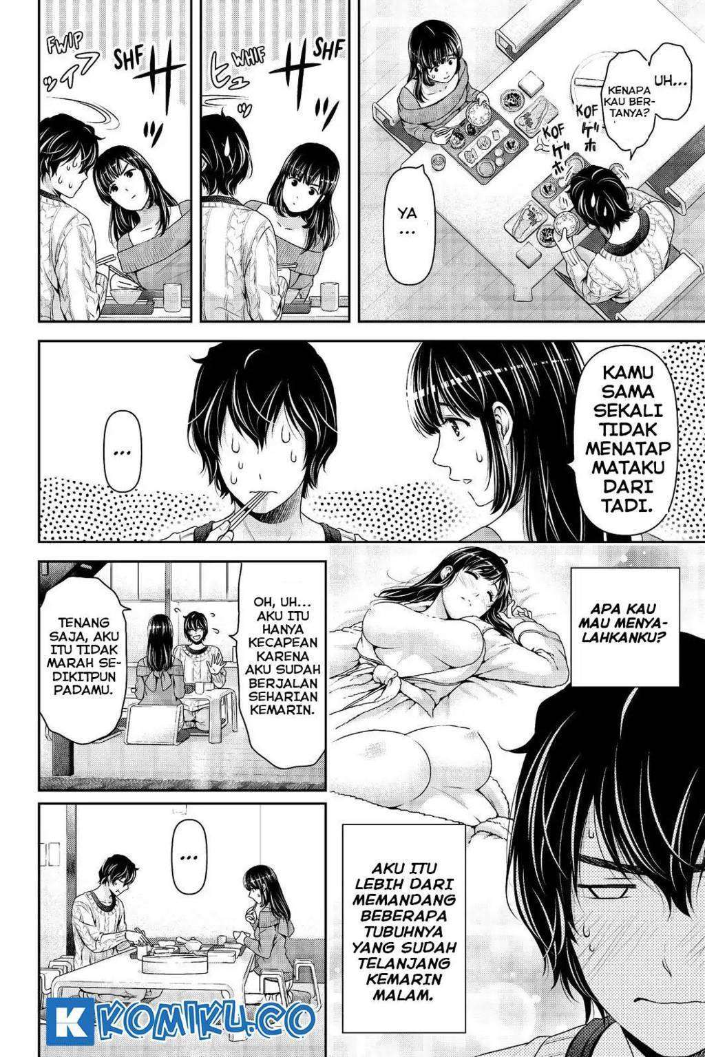 Domestic na Kanojo Chapter 206 - halaman 3