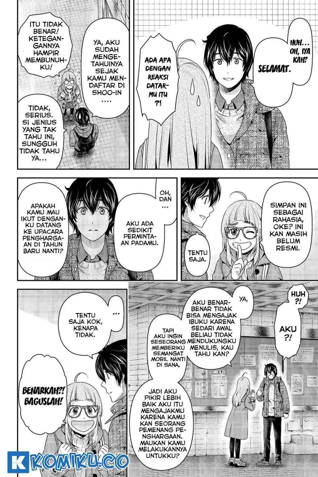 Domestic na Kanojo Chapter 206 - halaman 7