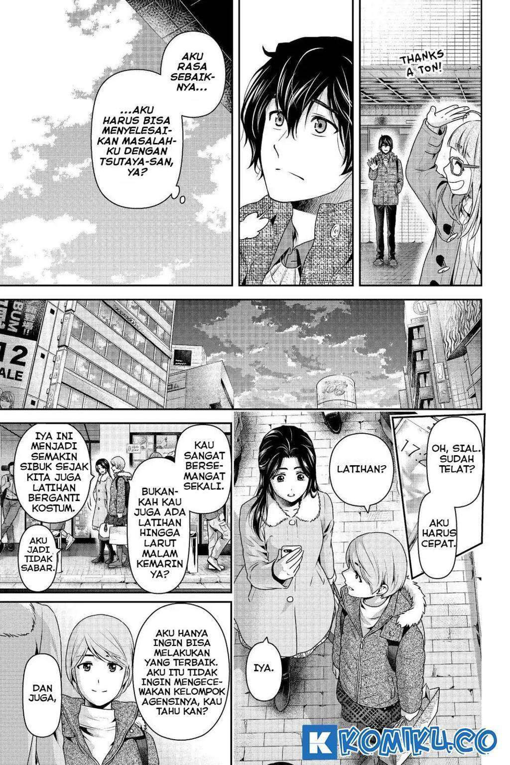 Domestic na Kanojo Chapter 206 - halaman 8