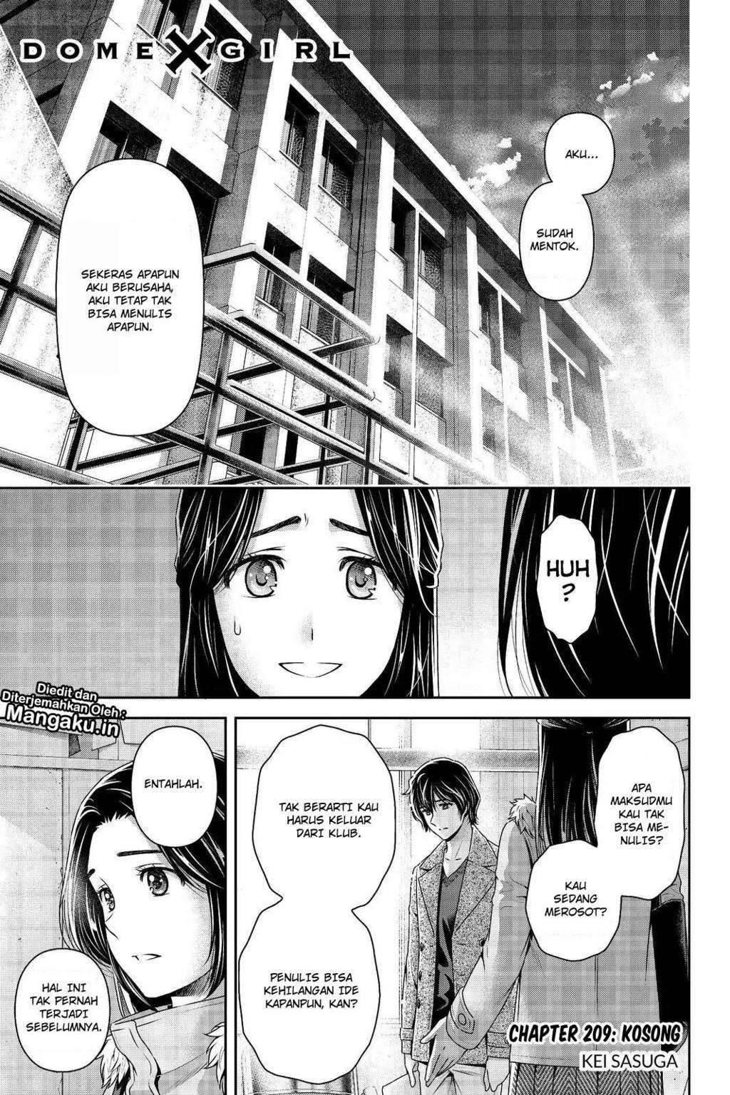 Domestic na Kanojo Chapter 209 - halaman 2