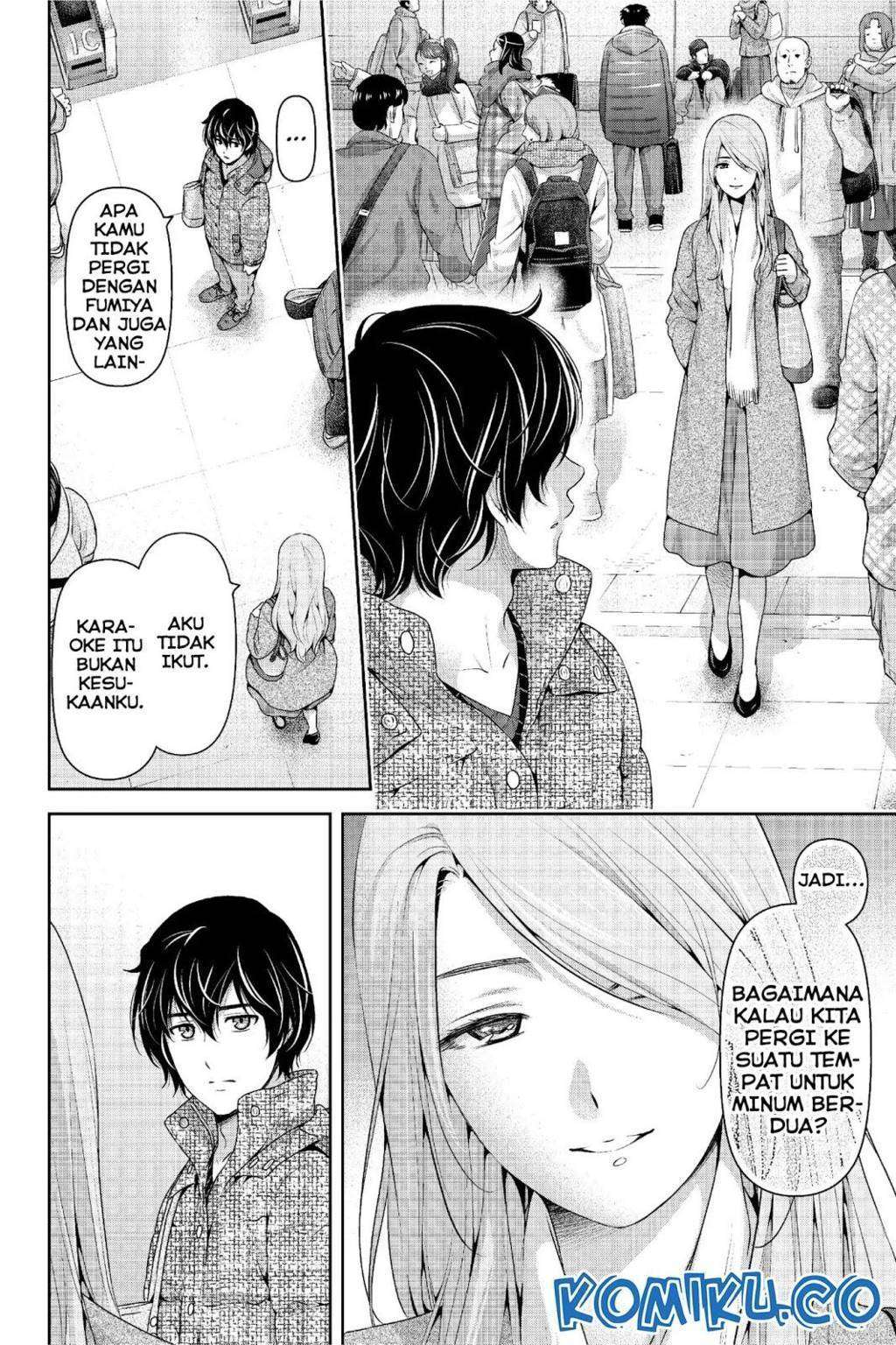 Domestic na Kanojo Chapter 218 - halaman 17