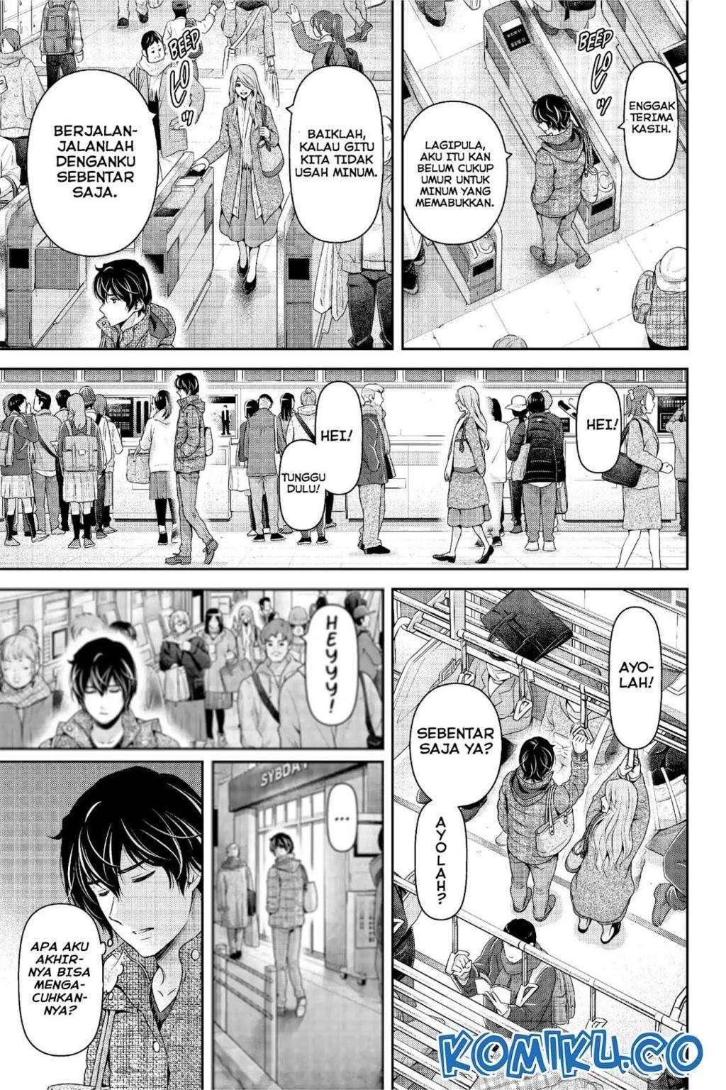 Domestic na Kanojo Chapter 218 - halaman 18