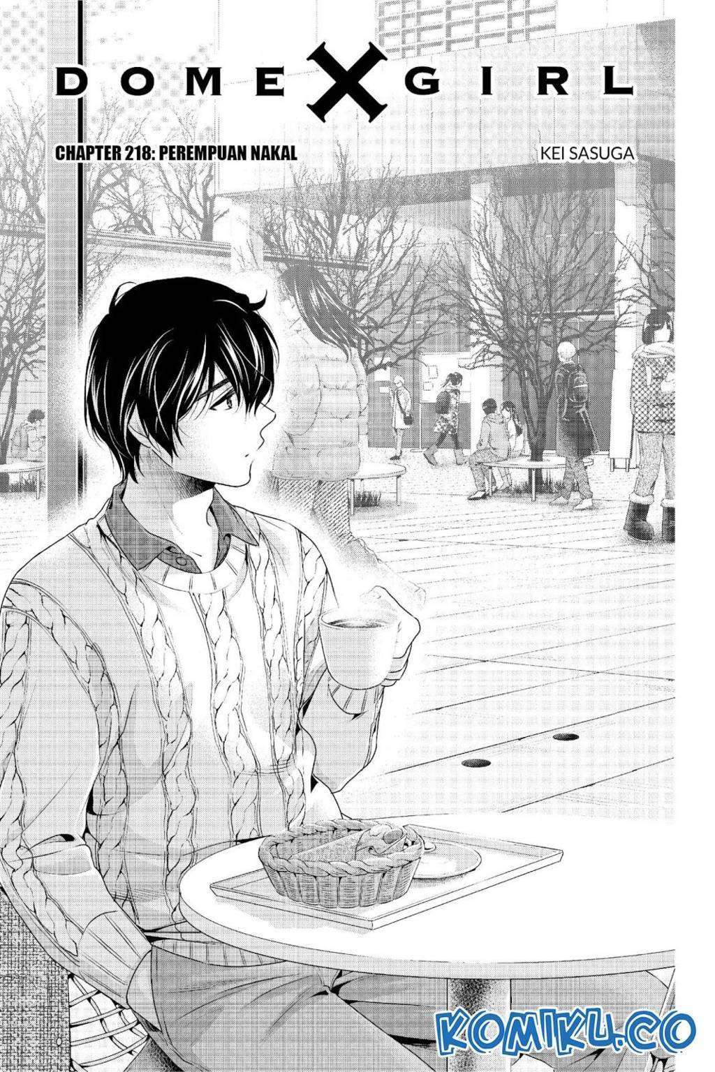 Domestic na Kanojo Chapter 218 - halaman 2