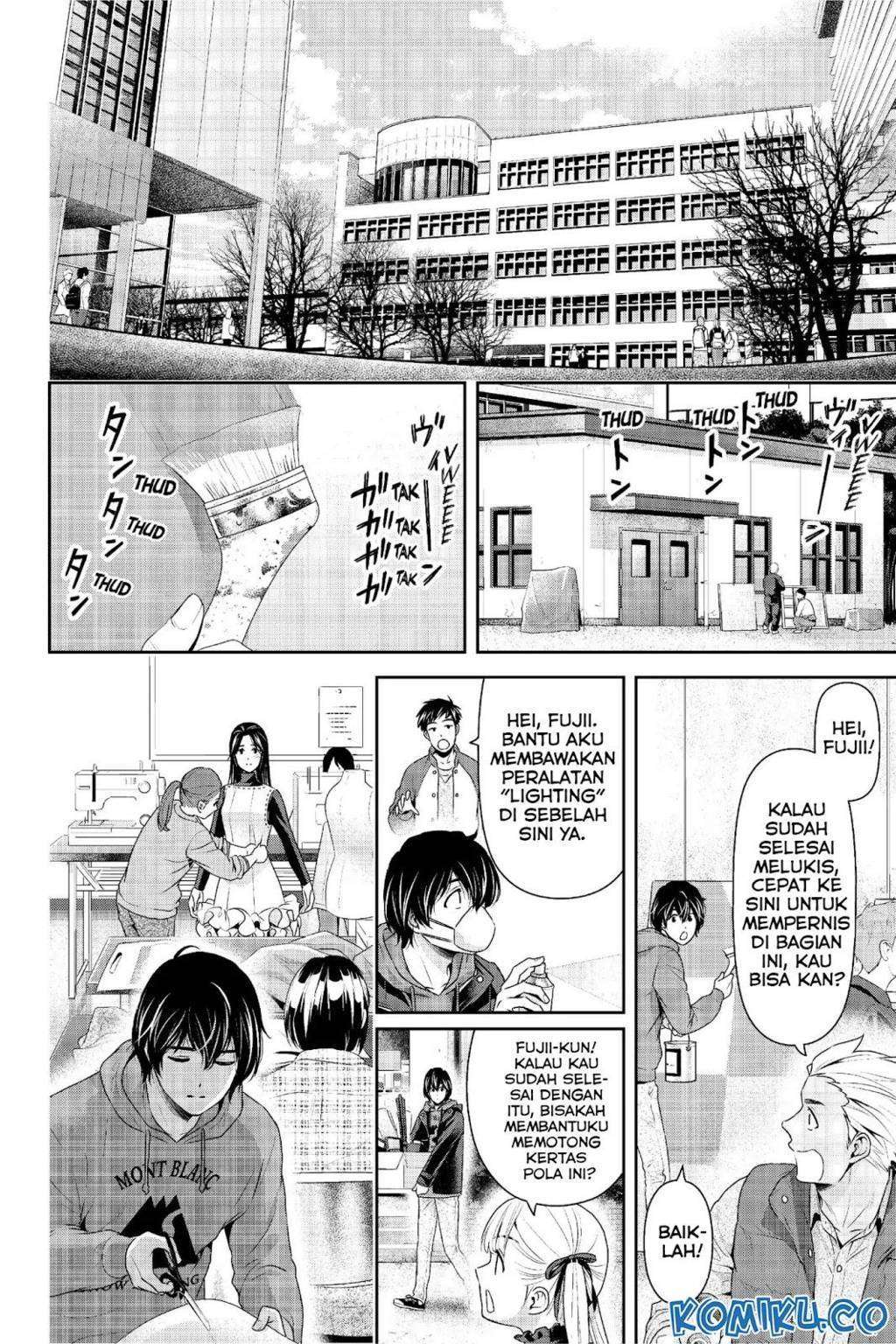 Domestic na Kanojo Chapter 218 - halaman 3