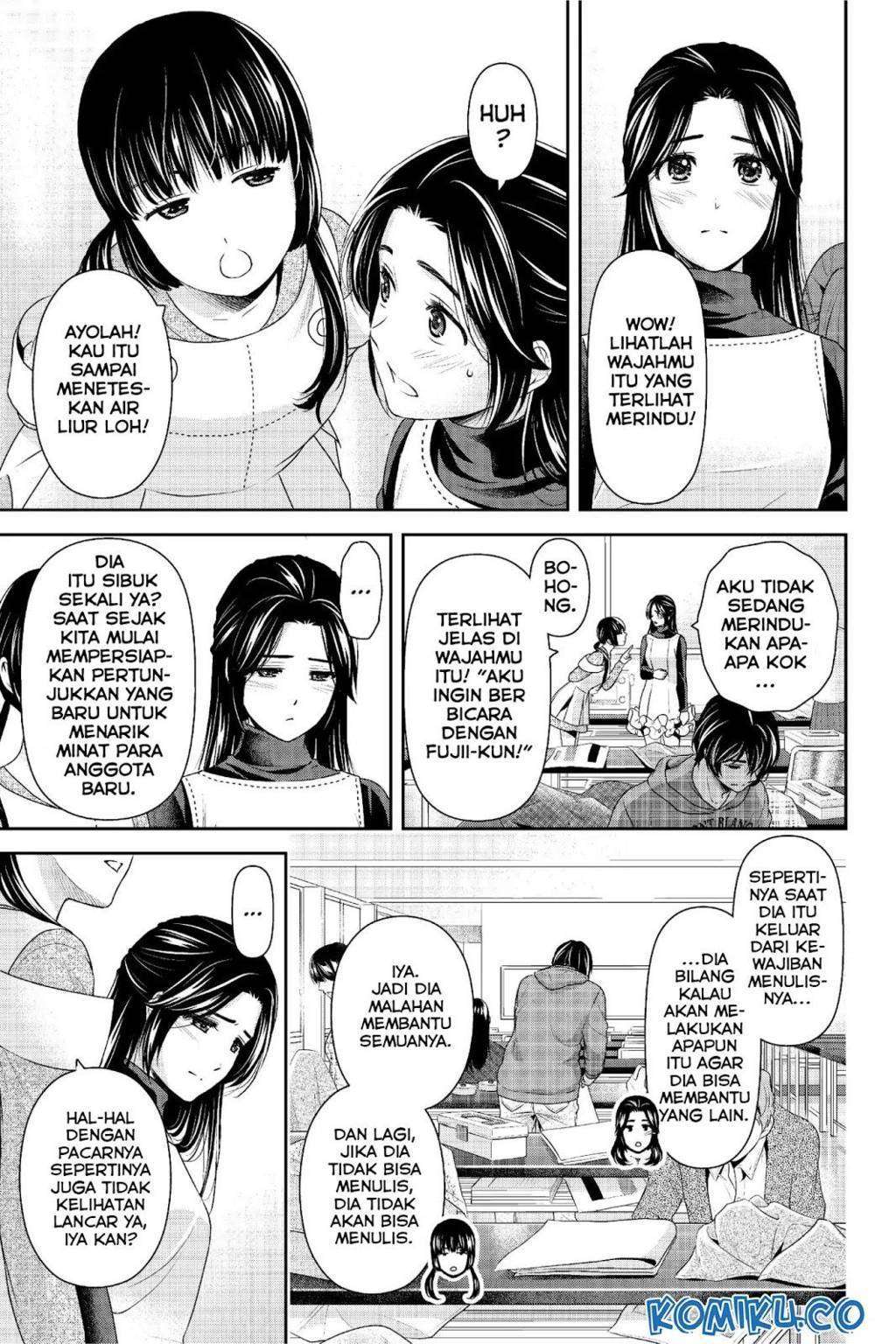 Domestic na Kanojo Chapter 218 - halaman 4