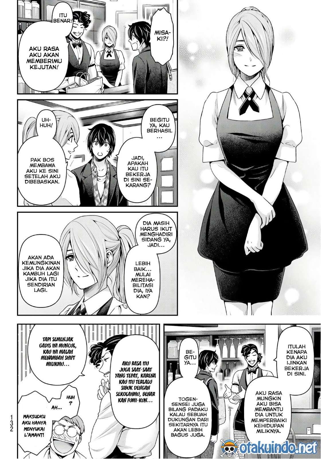 Domestic na Kanojo Chapter 230 - halaman 13